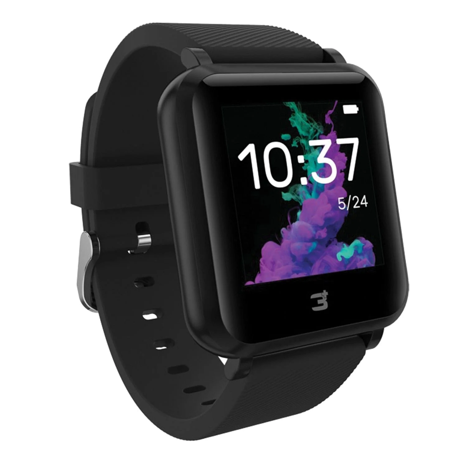 3Plus Vibe+ (Gen 1) Smartwatch with 1.4-In. Color Touch Screen, Bluetooth, Heart Rate/Sleep, Daily Activity Tracking, and 3 ATM Water-Resistant - Image 2