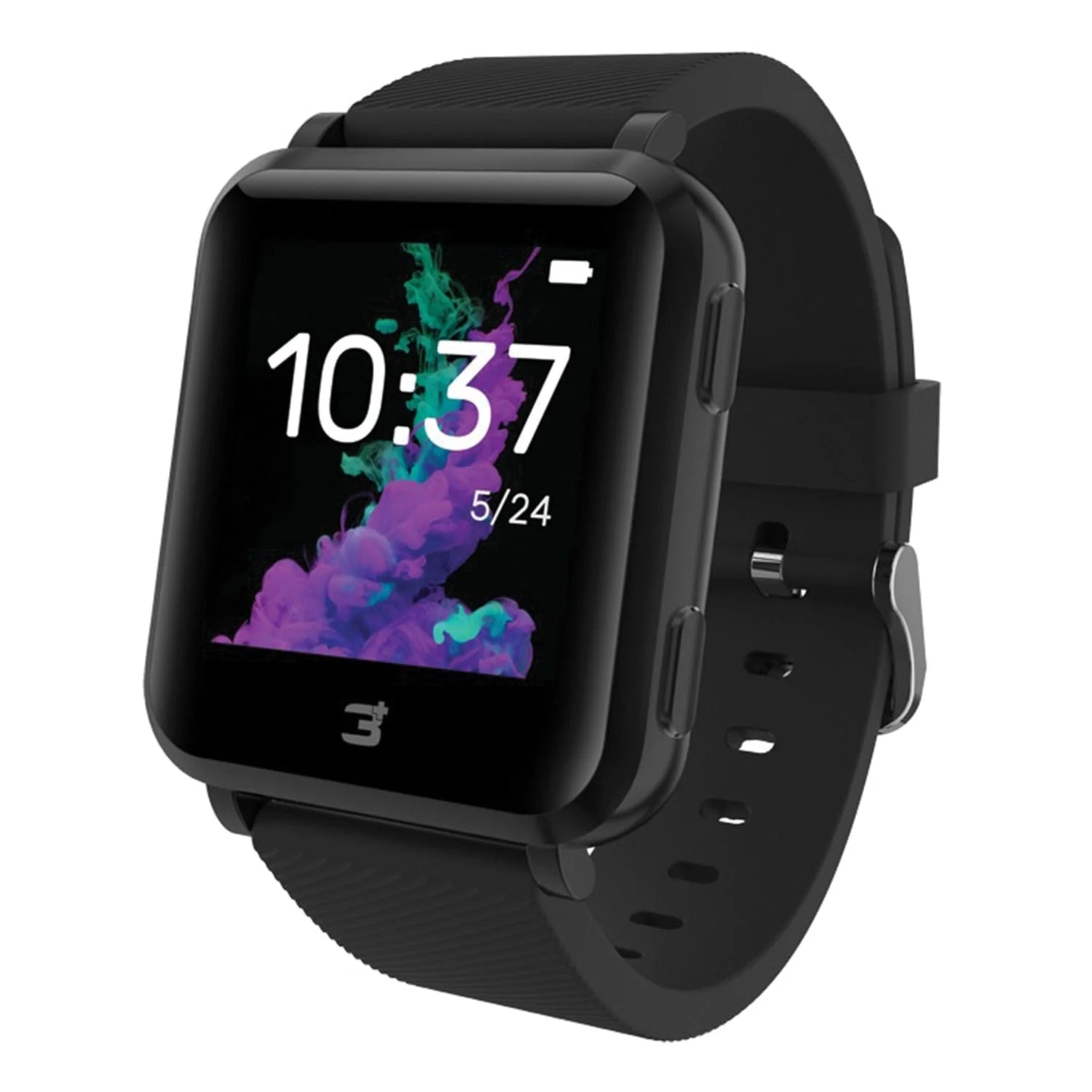 3Plus Vibe+ (Gen 1) Smartwatch with 1.4-In. Color Touch Screen, Bluetooth, Heart Rate/Sleep, Daily Activity Tracking, and 3 ATM Water-Resistant - Image 3