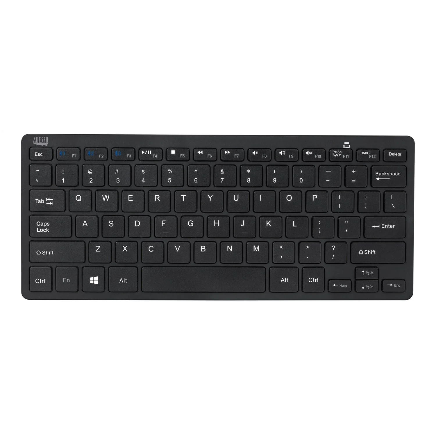 Adesso Bluetooth SlimTouch Computer Keyboard with Scissor Switches, for Windows, Mini - Image 8