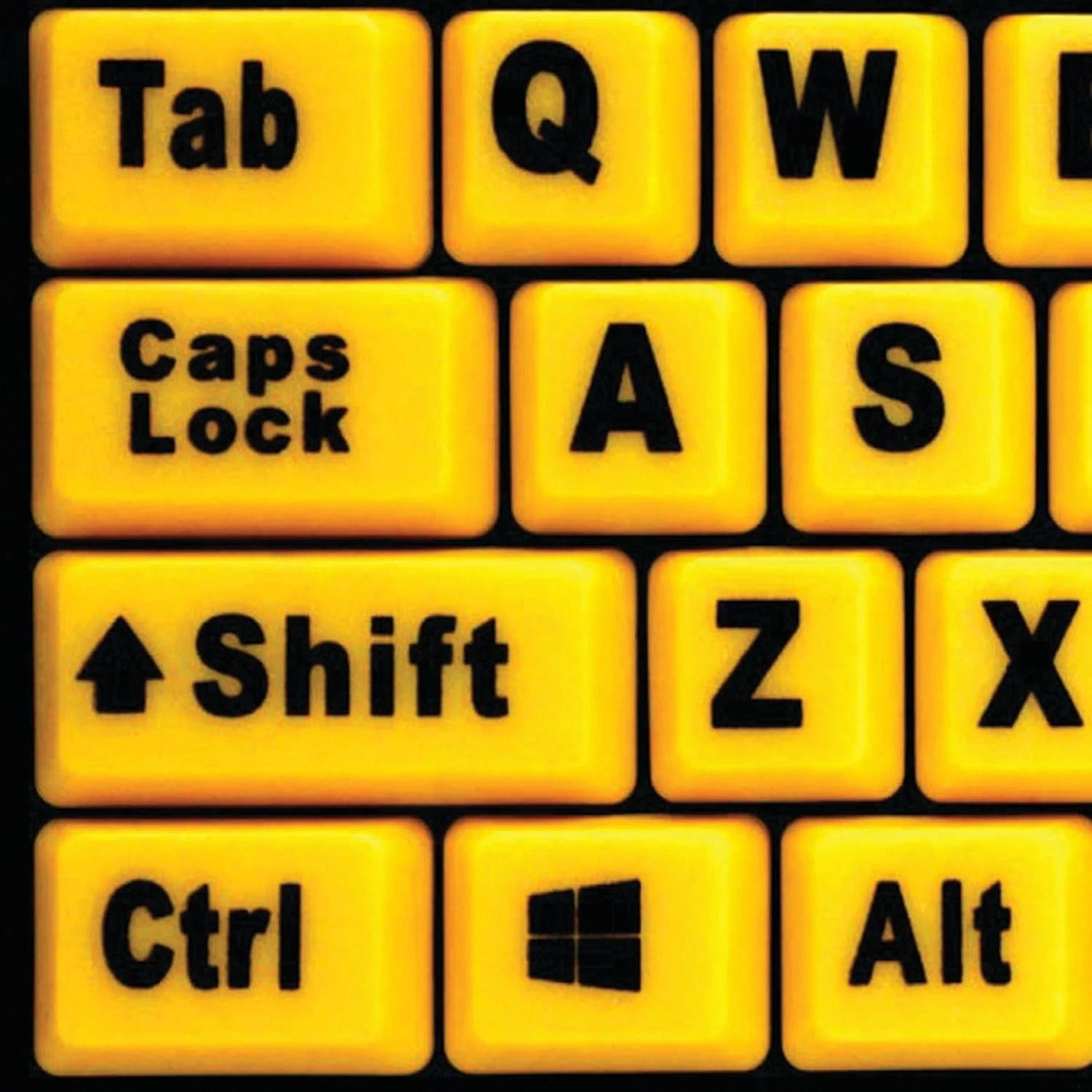 Adesso EasyTouch 132 Luminous Large-Print Desktop Keyboard - Image 2