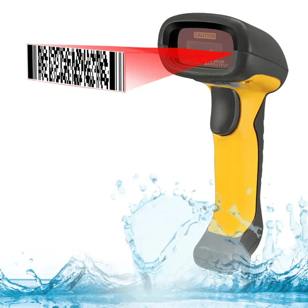 Adesso NuScan 5200T USB 2D Waterproof Industrial Handheld Barcode Scanner - Image 9