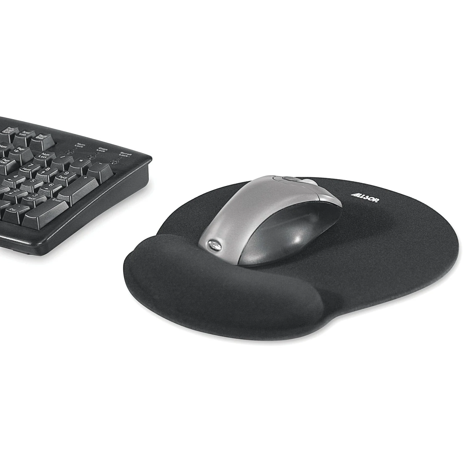 Allsop ComfortFoam Memory Foam Mouse Pad, Black - Image 3