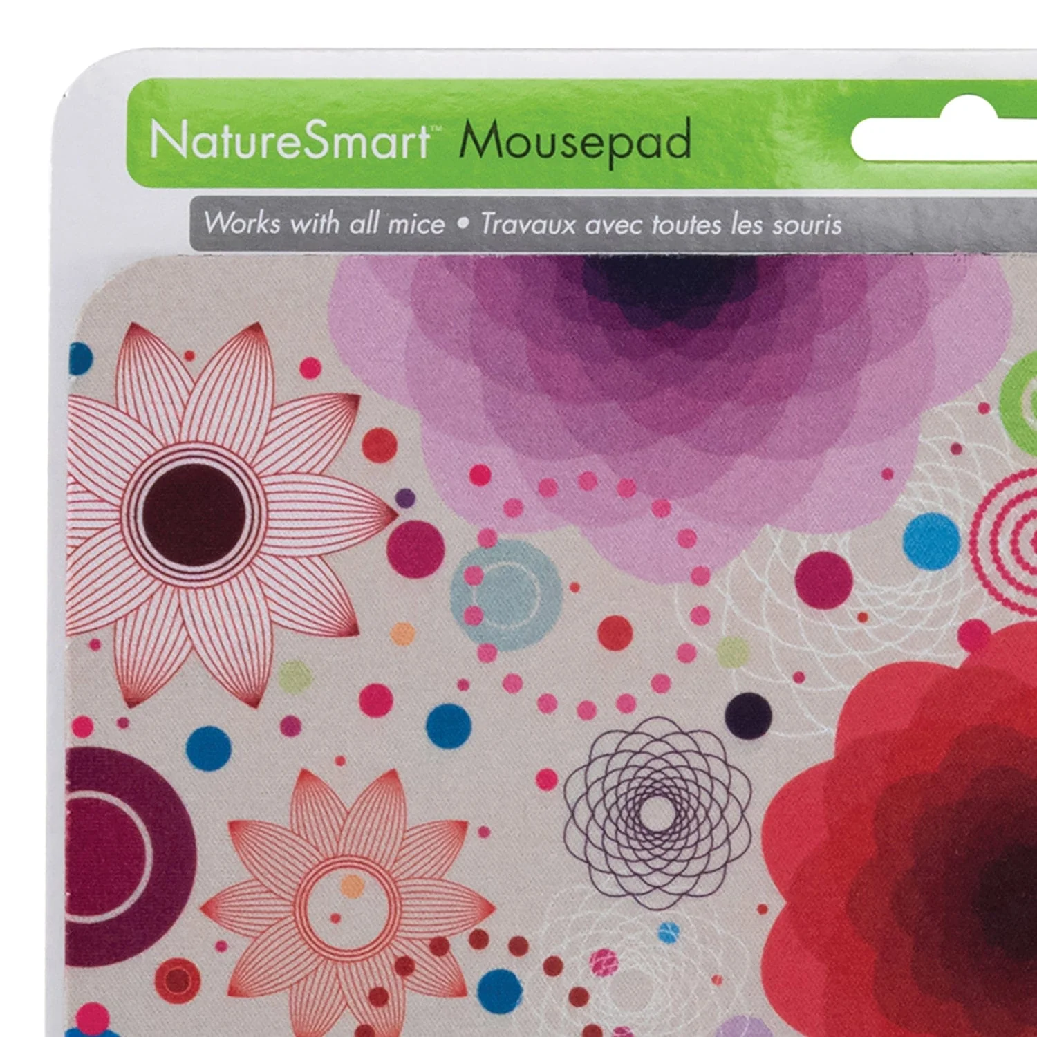 Allsop NatureSmart Mouse Pad, Floral Retro - Image 3