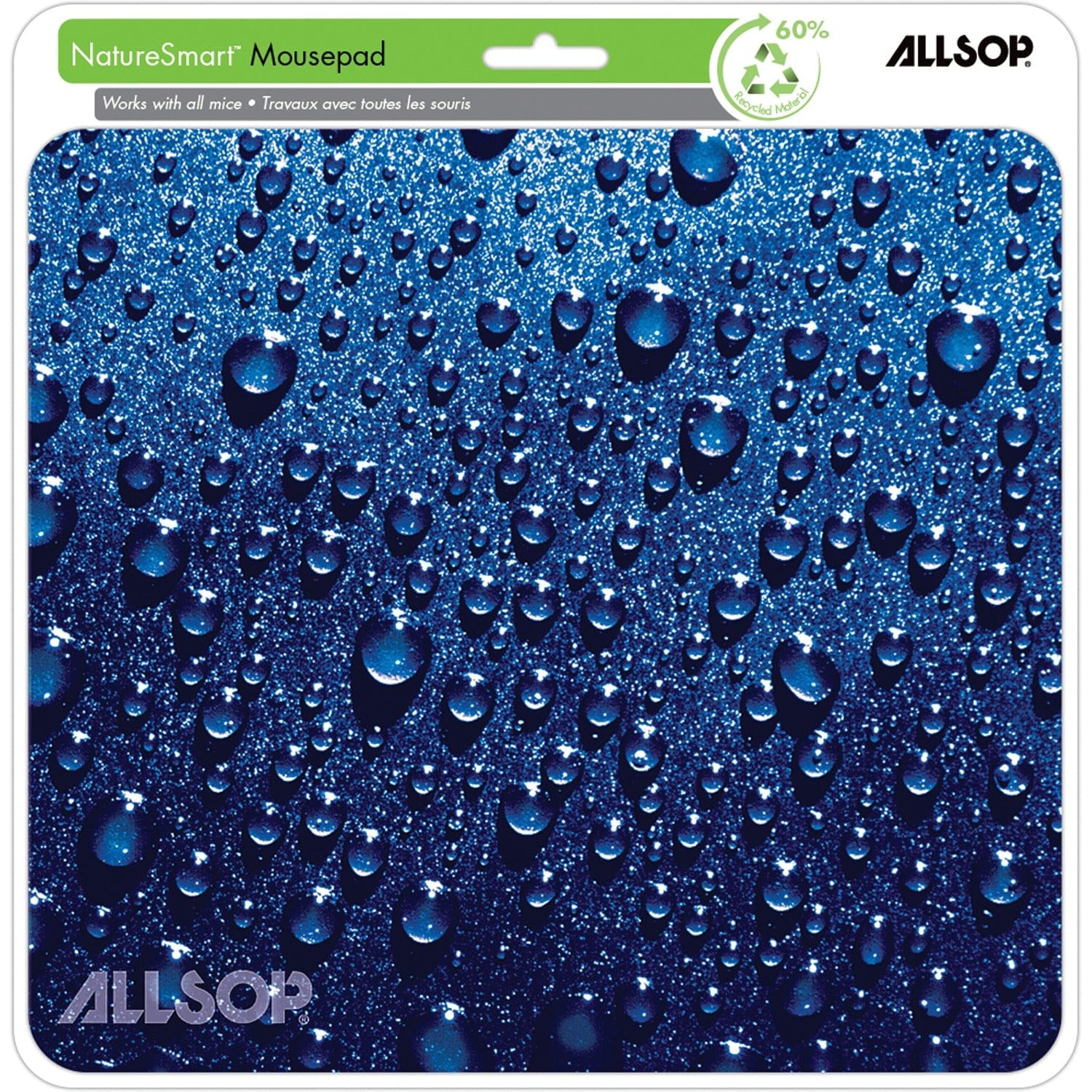 Allsop NatureSmart Mouse Pad, Raindrop - Image 2