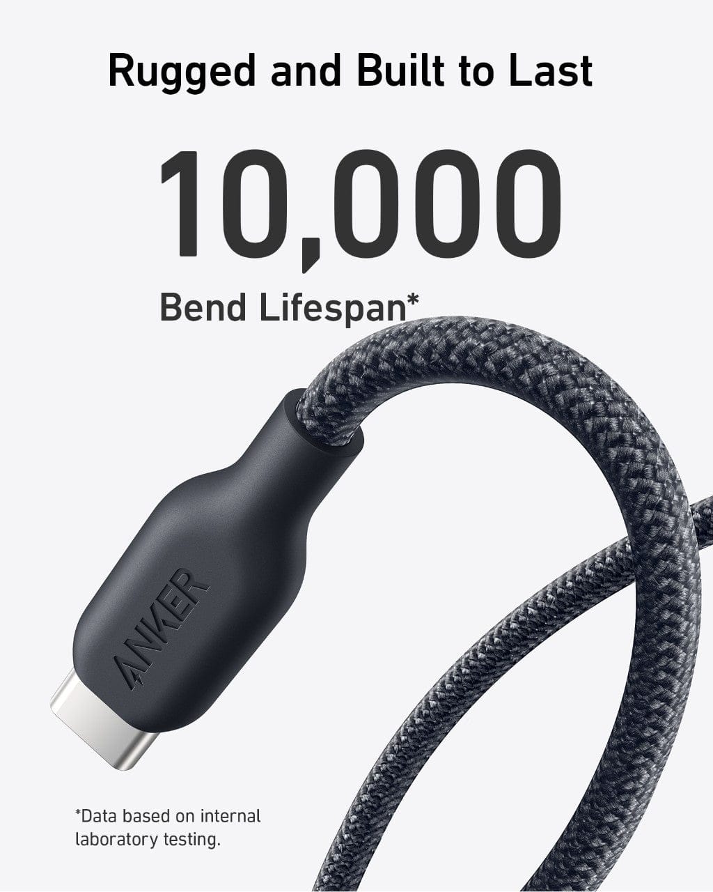 Anker <b>543</b> USB-C to USB-C Cable (Bio-Braided) - Image 5