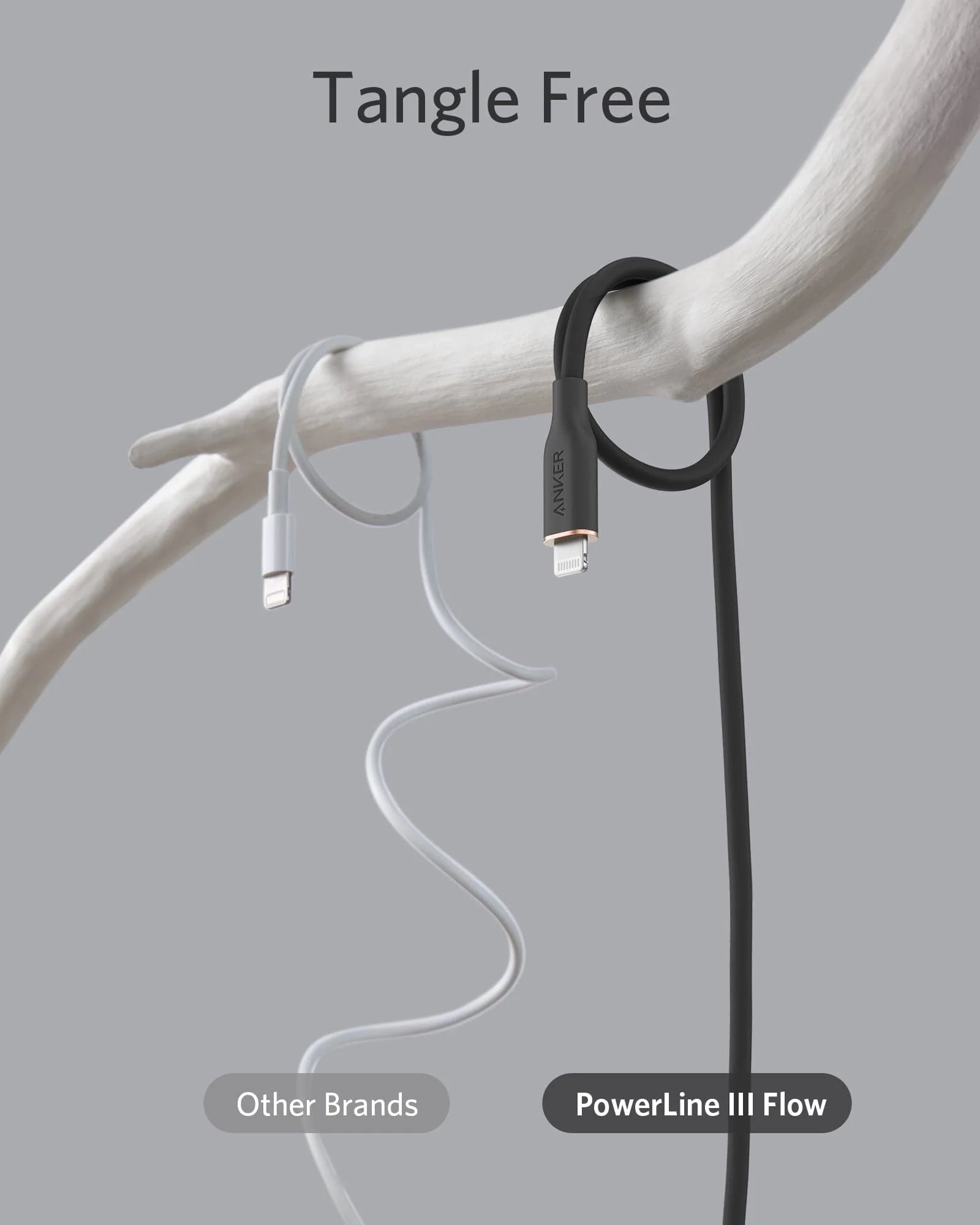 Anker <b>641</b> USB-C to Lightning Cable (Flow, 3 ft Silicone) - Image 33