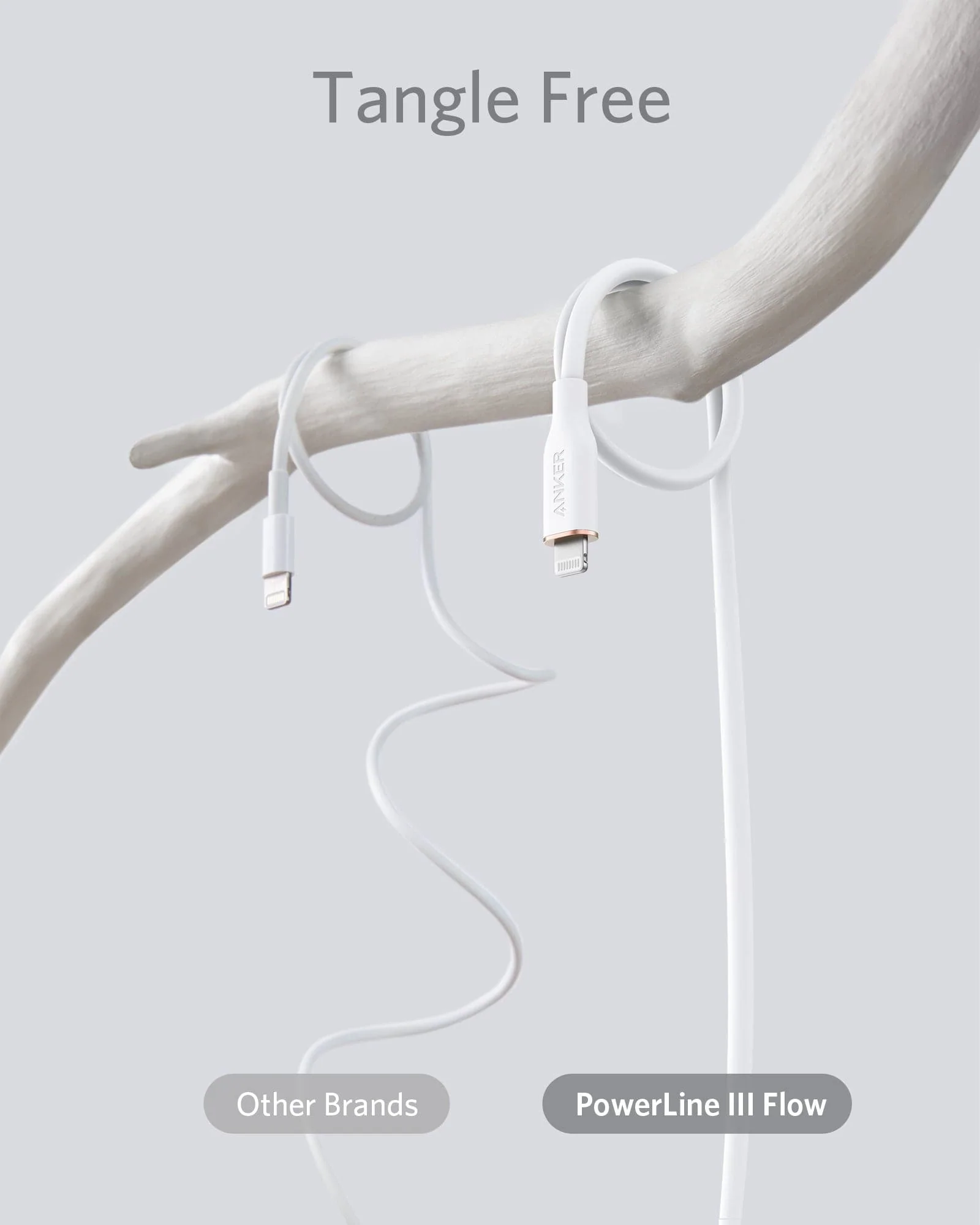 Anker <b>641</b> USB-C to Lightning Cable (Flow, 3 ft Silicone) - Image 39