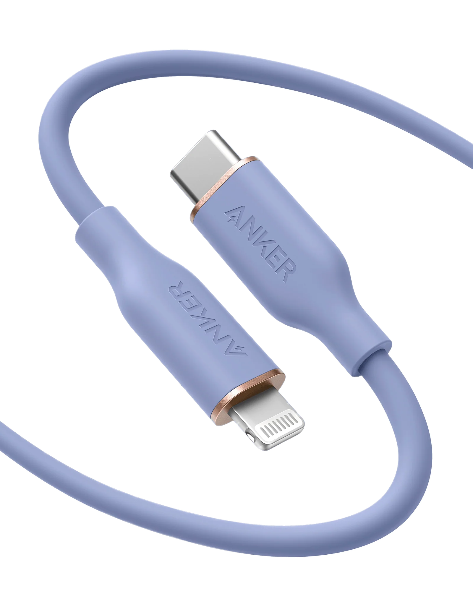 Anker <b>641</b> USB-C to Lightning Cable (Flow, 3 ft Silicone) - Image 55