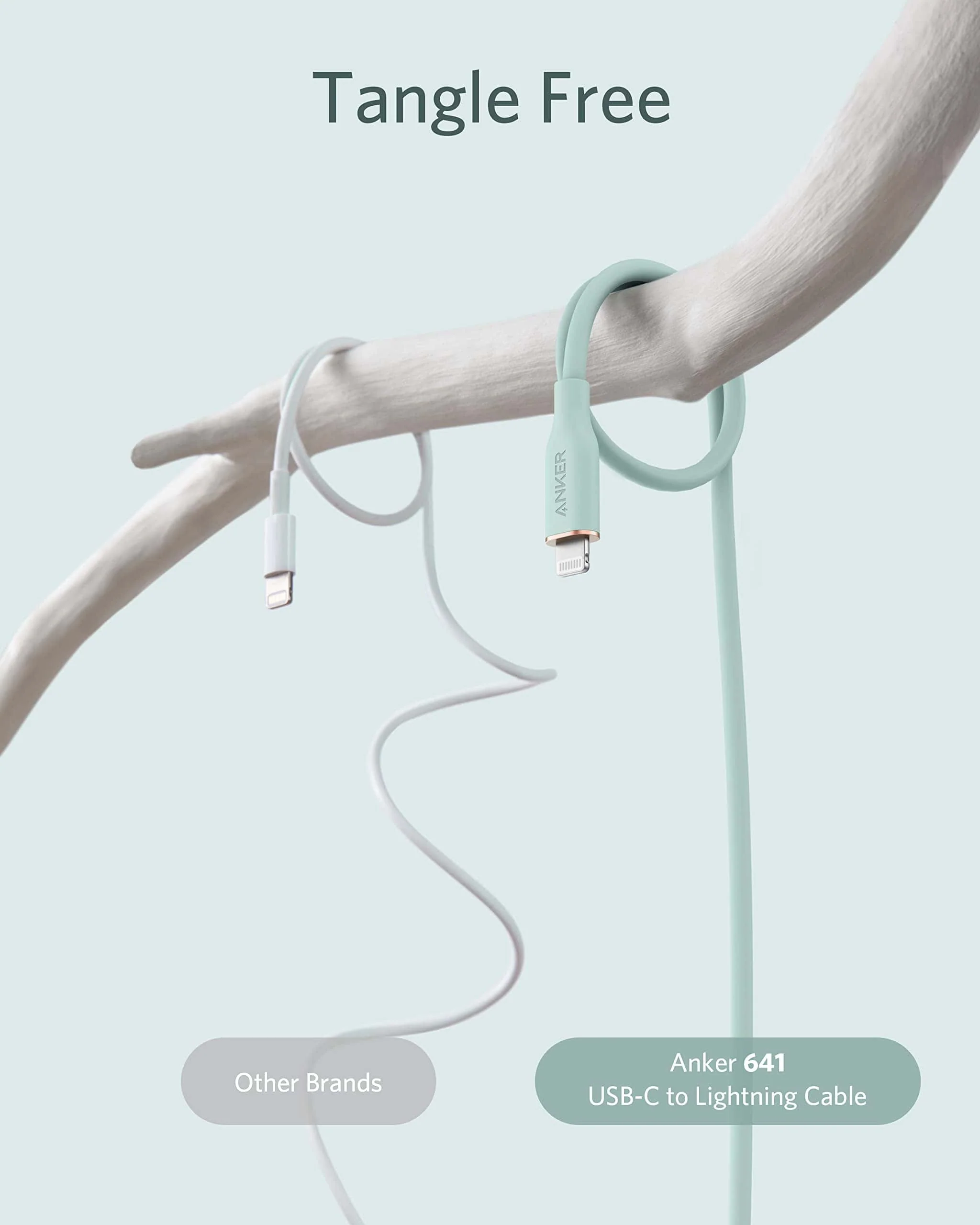 Anker <b>641</b> USB-C to Lightning Cable (Flow, Silicone) - Image 21