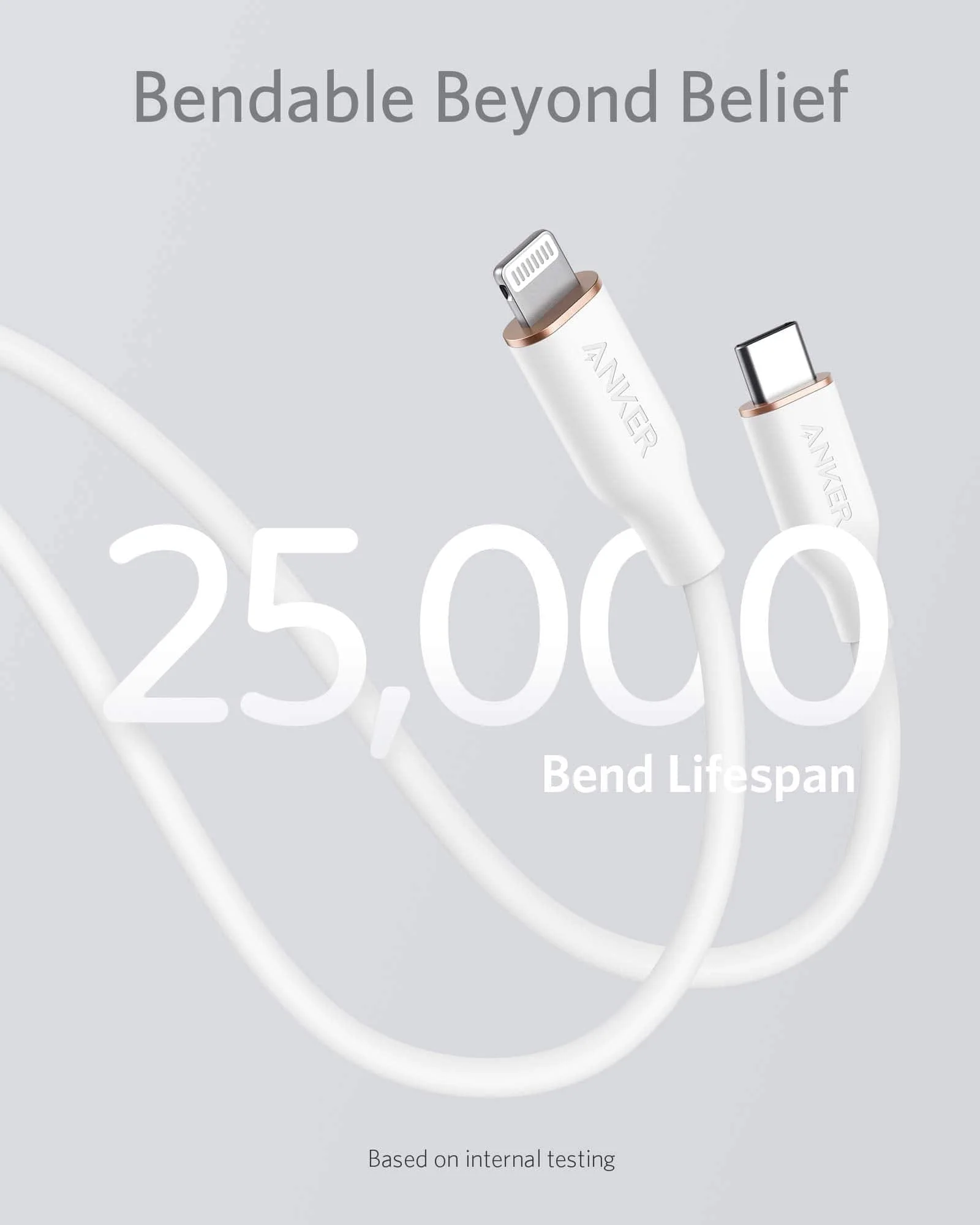 Anker <b>641</b> USB-C to Lightning Cable (Flow, Silicone) - Image 46