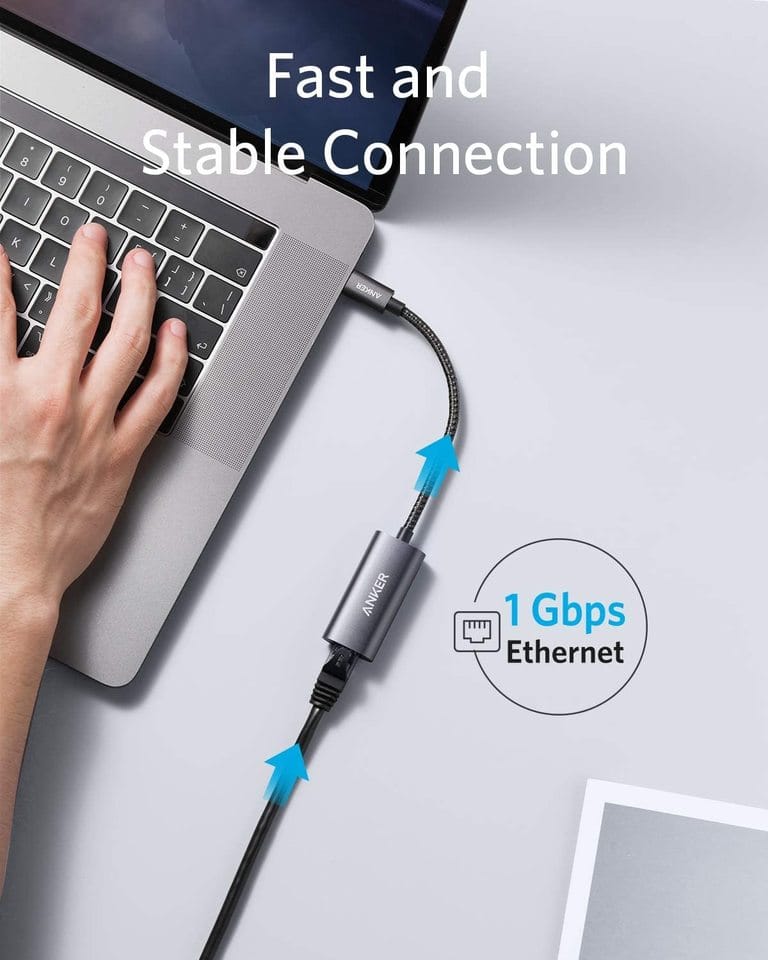 Anker <b>PowerExpand</b> USB-C to Gigabit Ethernet Adapter - Image 3