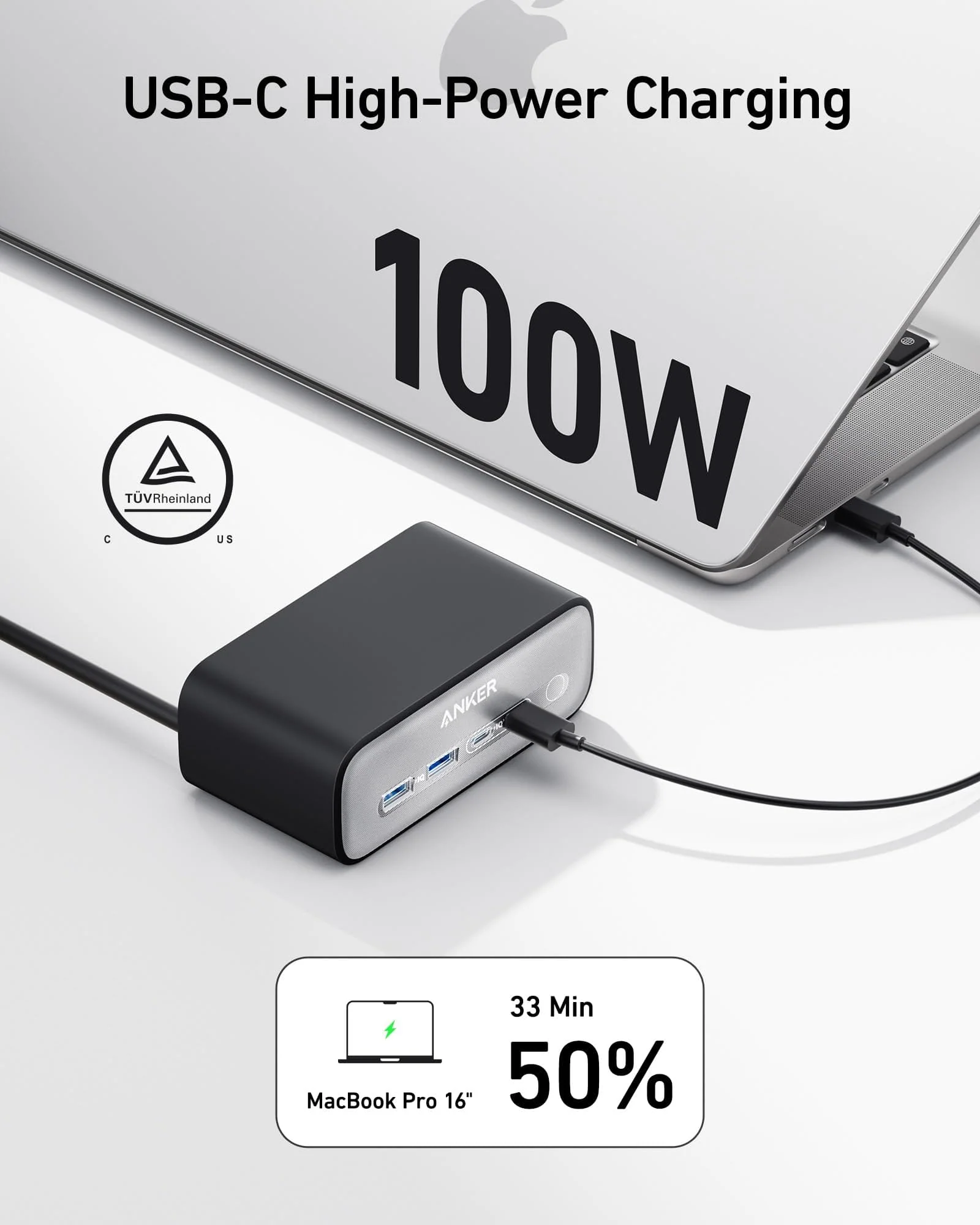 Anker Charging Station (7-in-1, 100W) - Image 3