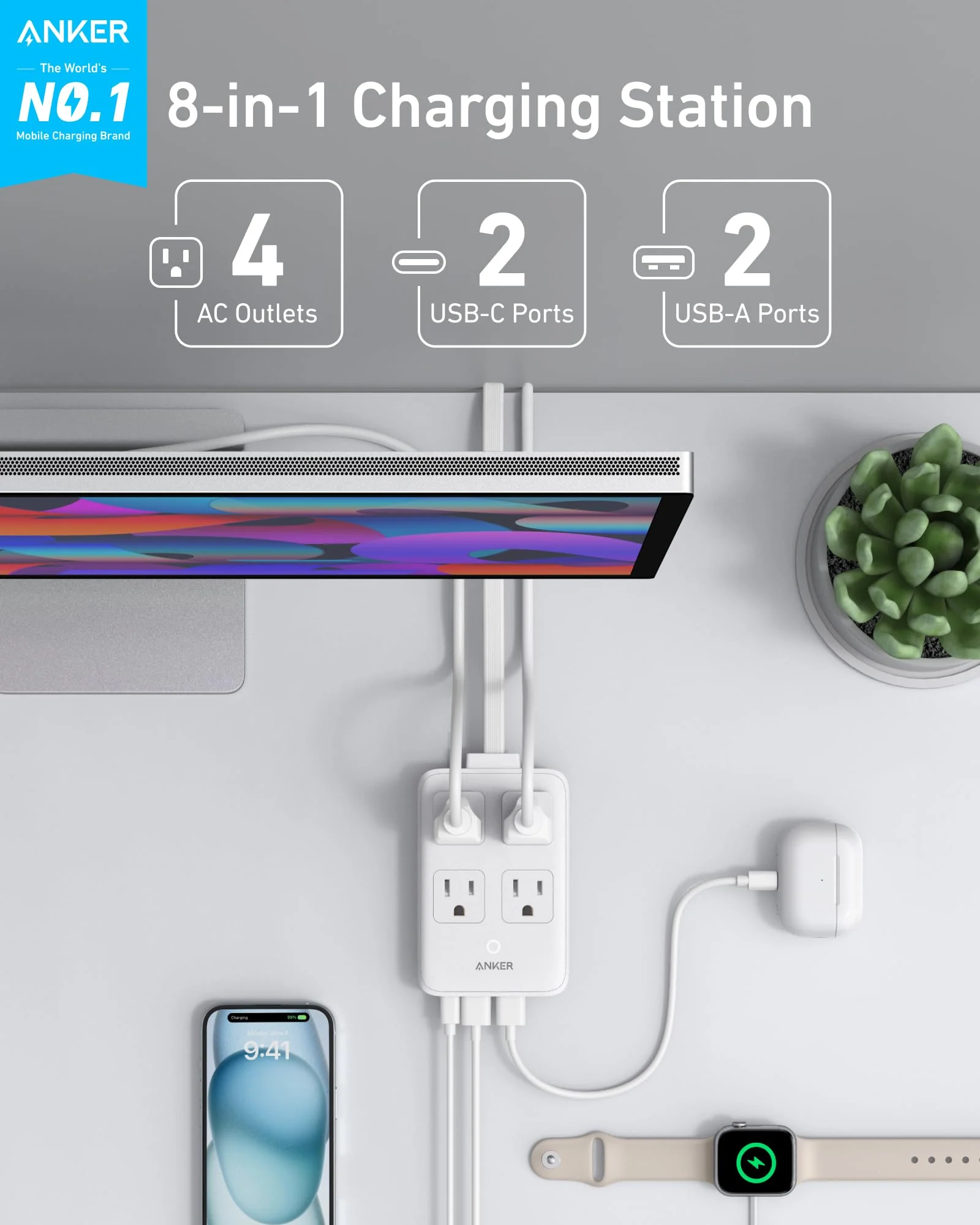 Anker Charging Station (8-in-1, 20W) - Image 6
