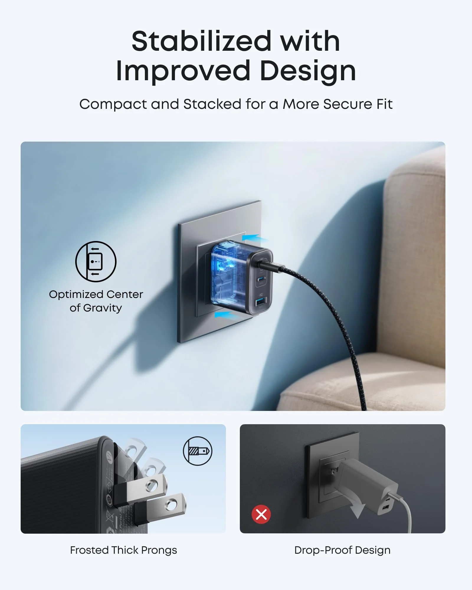 Anker Nano Charger (70W, 3 Ports) - Image 12