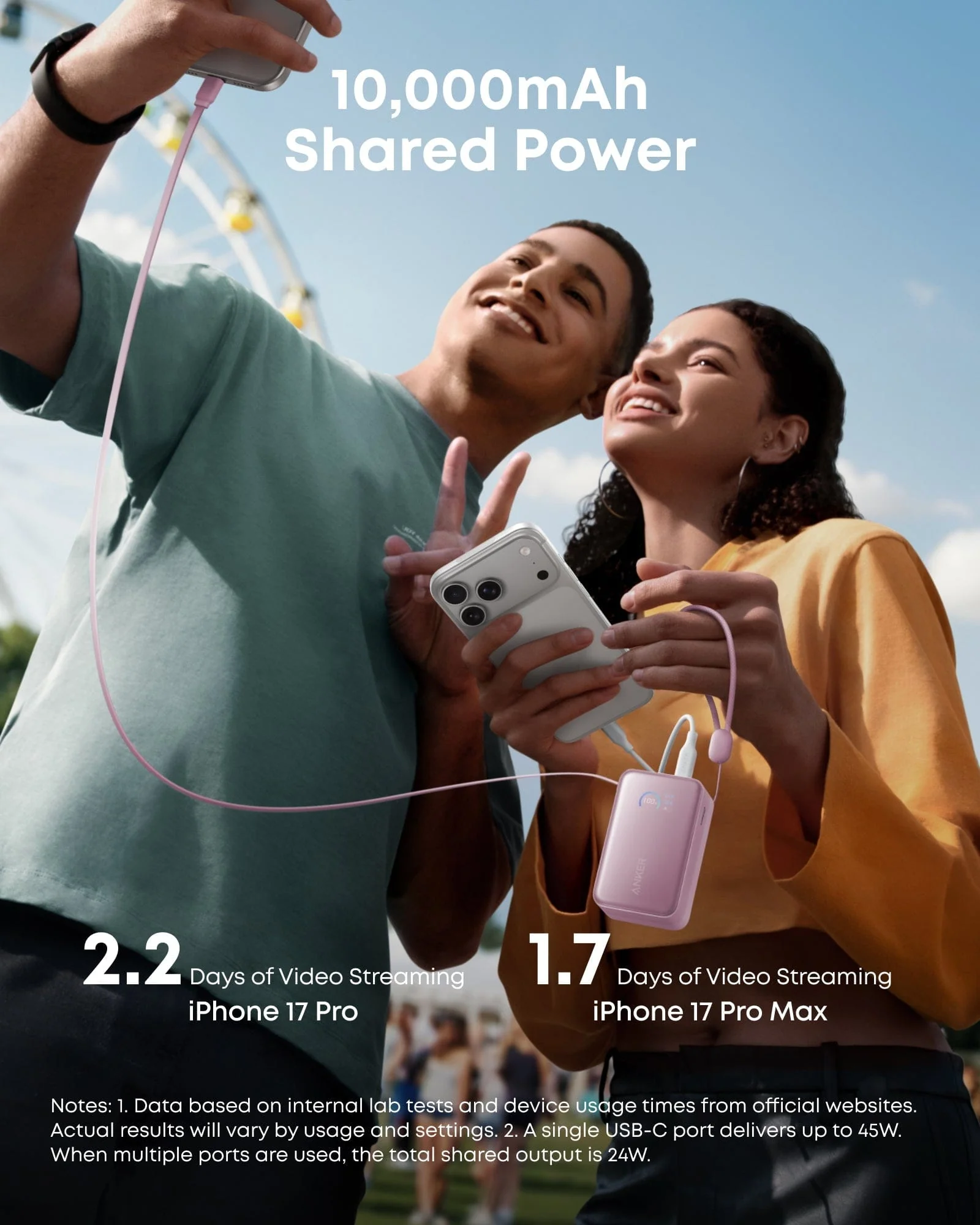 Anker Nano Power Bank (10K, 45W, Built-In Retractable USB-C Cable) - Image 28
