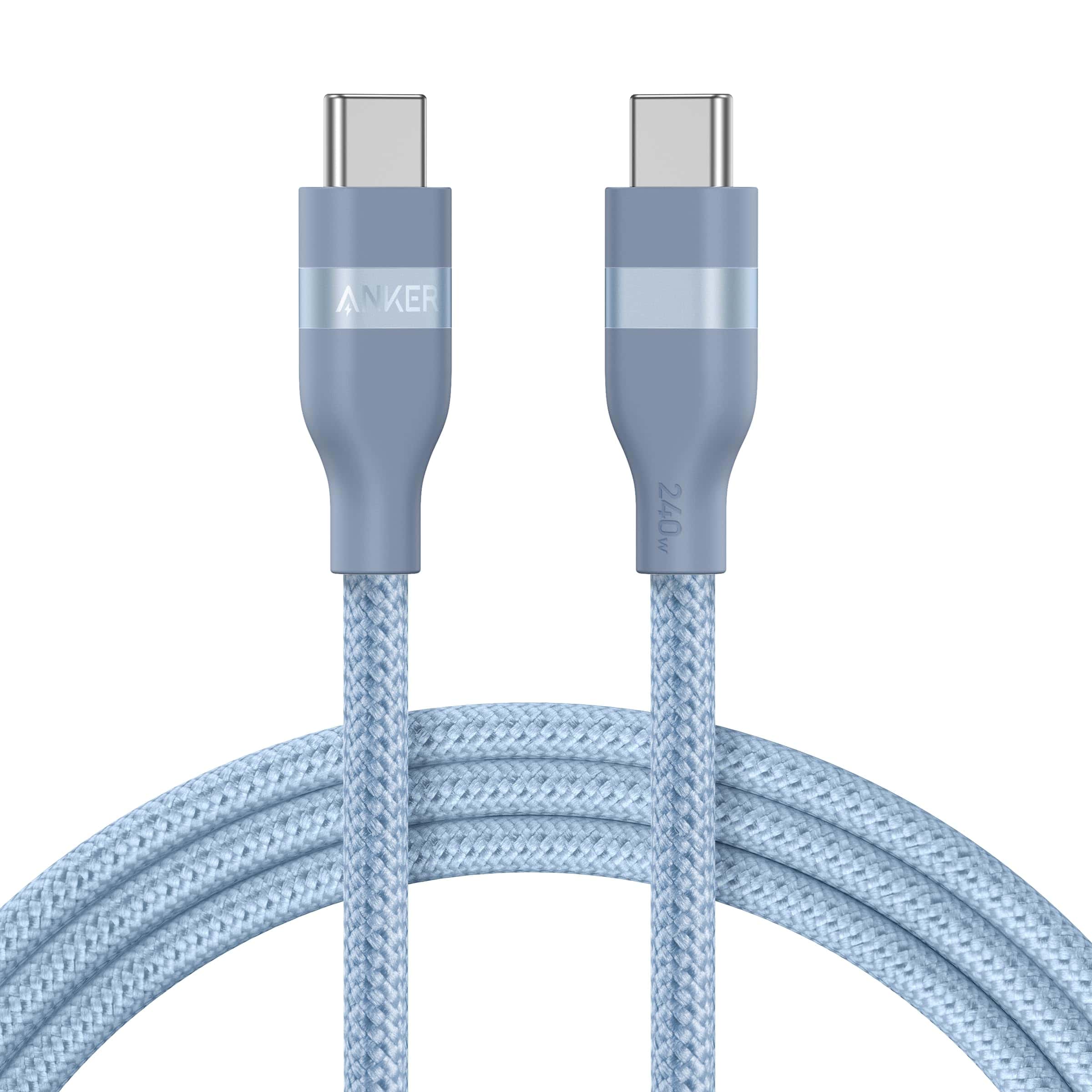 Anker USB-C to USB-C Cable (3 ft / 6 ft, 240W, Upcycled-Braided) - Image 31