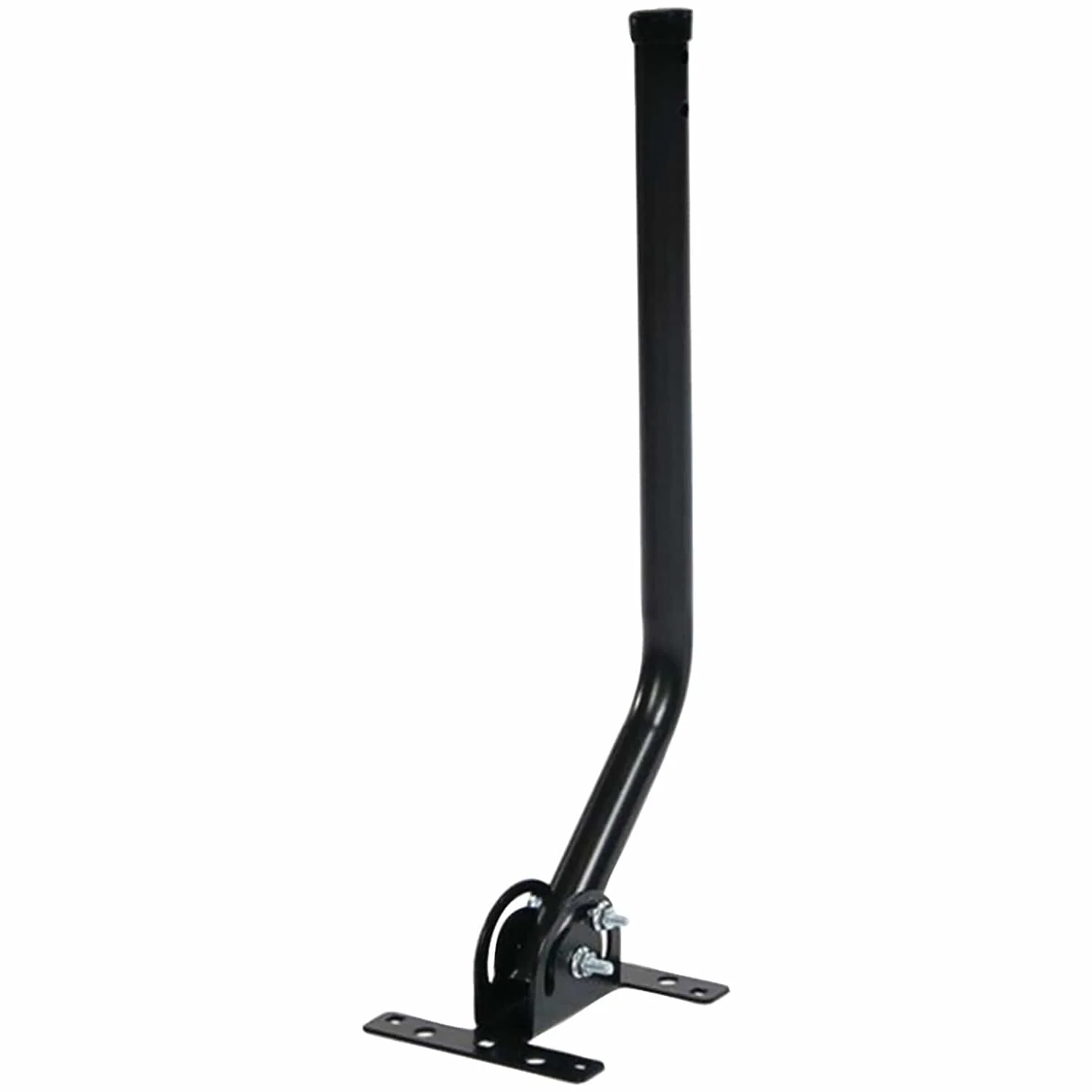 Antennas Direct ClearStream 20-In. TV Antenna Mast with Pivoting Base and Hardware - All-Weather Easy-Install Steel Pole and Base, Black - Image 2