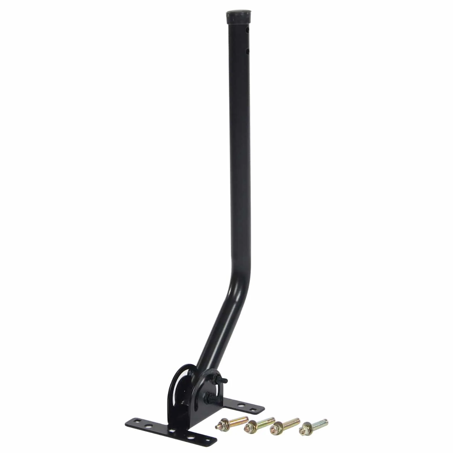 Antennas Direct ClearStream 20-In. TV Antenna Mast with Pivoting Base and Hardware - All-Weather Easy-Install Steel Pole and Base, Black - Image 5