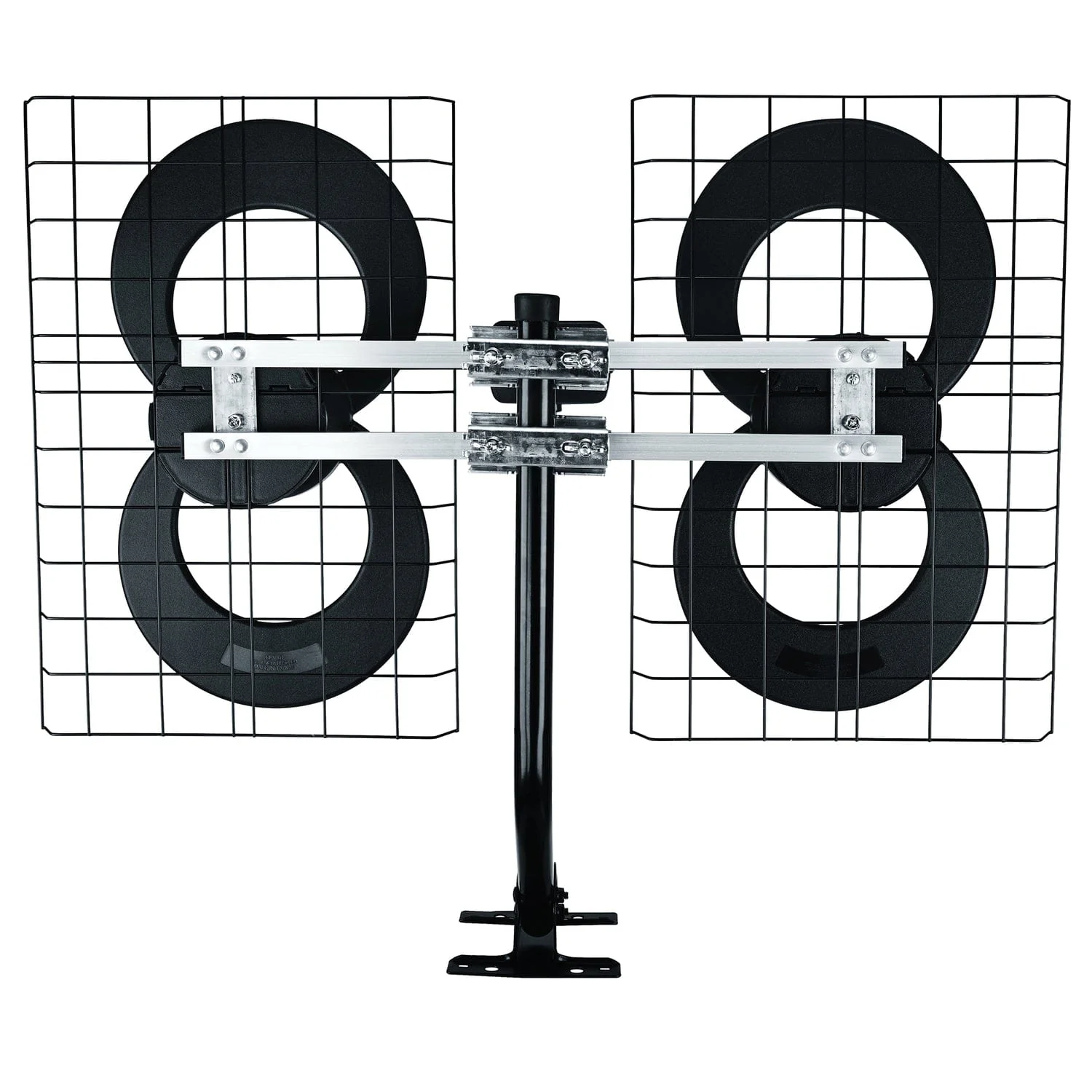 Antennas Direct ClearStream 4 UHF Indoor Outdoor TV Antenna, Multi-Directional, 70+ Mile Range, 4K 8K UHD, NEXTGEN TV - with 20-In. Mast, Reflectors - Image 2