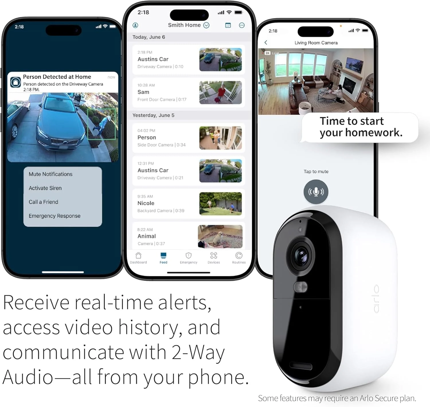 Arlo Essential 2nd Gen 2K, 4-cam, White - Certified Refurbished - Image 3