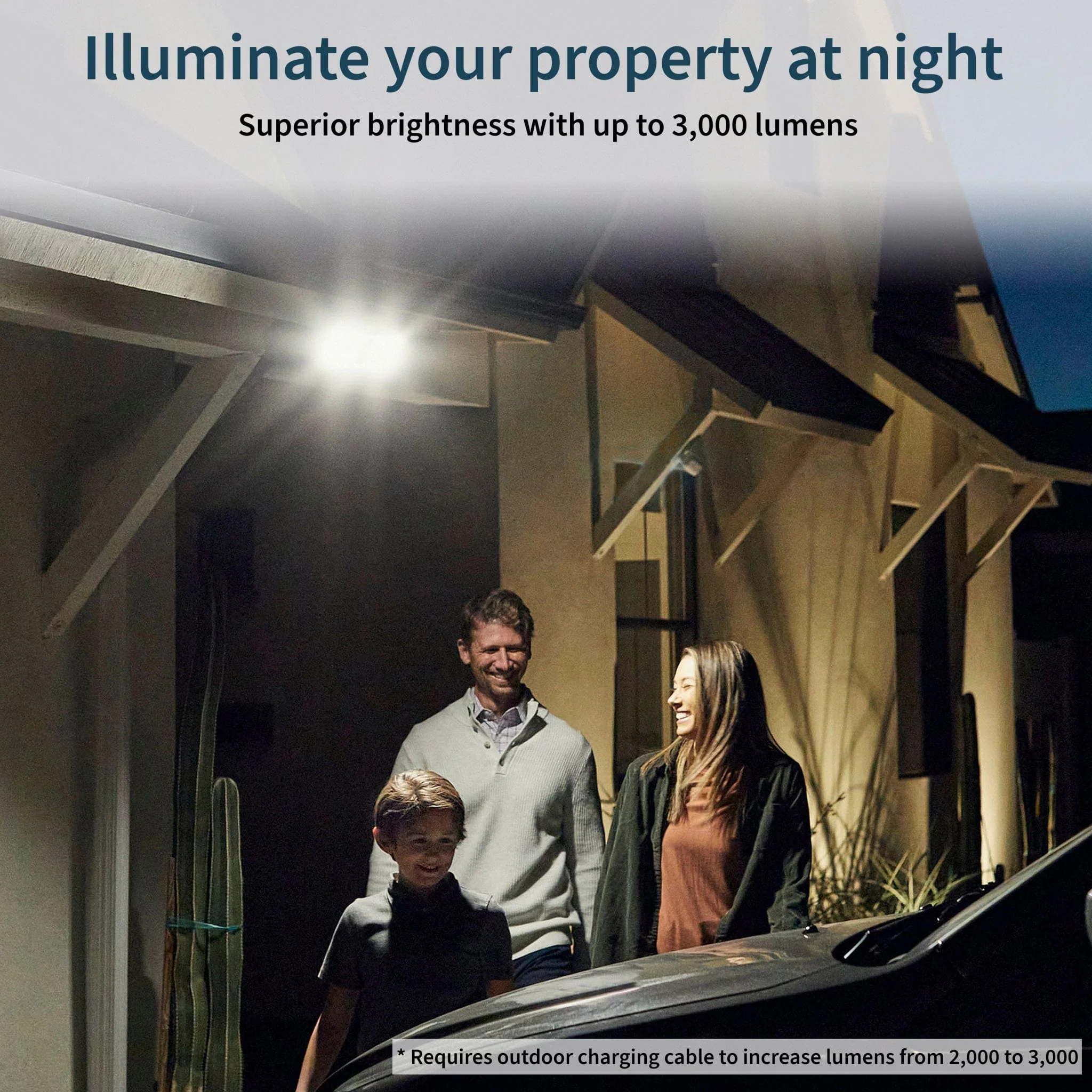 Arlo Pro 3 Floodlight Security & Surveillance Smart Camera White - Certified Refurbished - Image 9