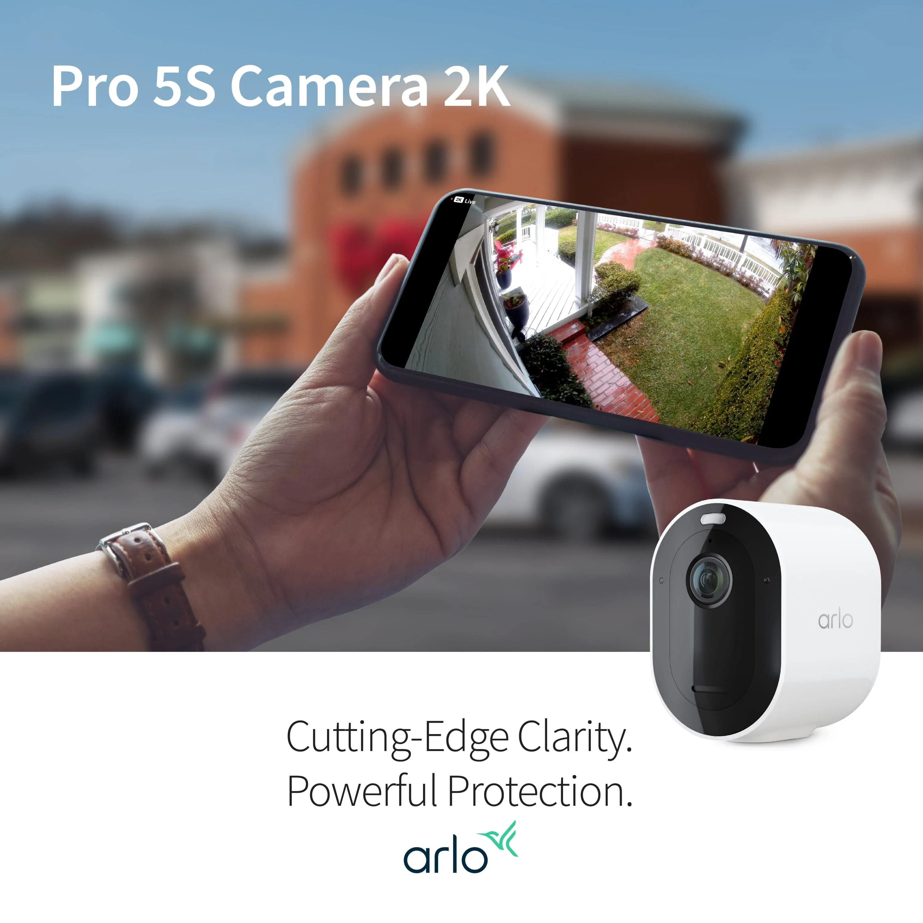 Arlo Pro 5S Camera, 2-Pack, White - Certified Refurbished - Image 3