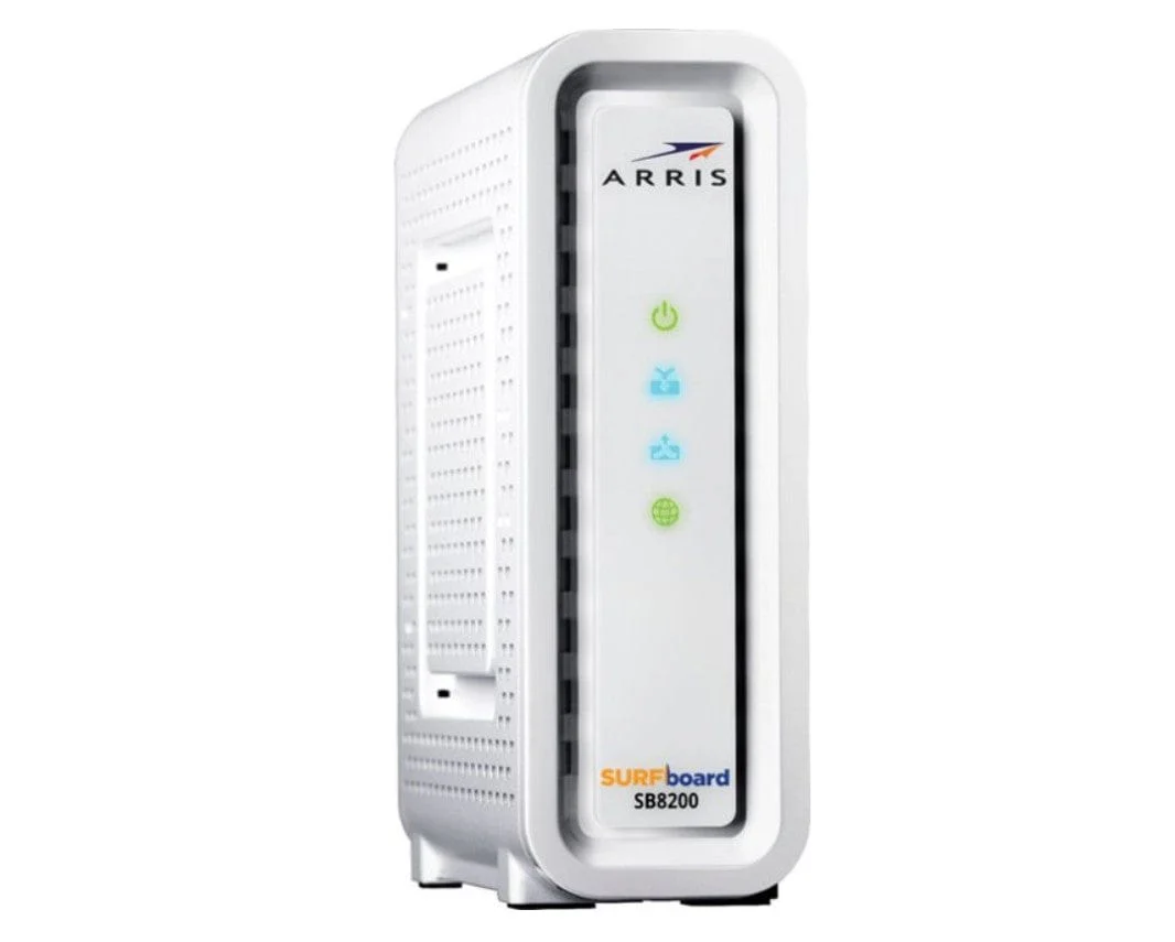 Arris SB8200 SURFboard Cable Modem Fast DOCSIS 3.1 32x8 Gigabit Max Internet Speed 1 Gbps  - Certified Refurbished - Image 3