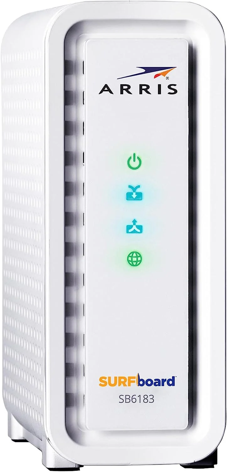 ARRIS Cable Modem DOCSIS 3.0 16x4 Gigabit 1 Gbps Port 400 Mbps Max Speed - Certified Refurbished - Image 3