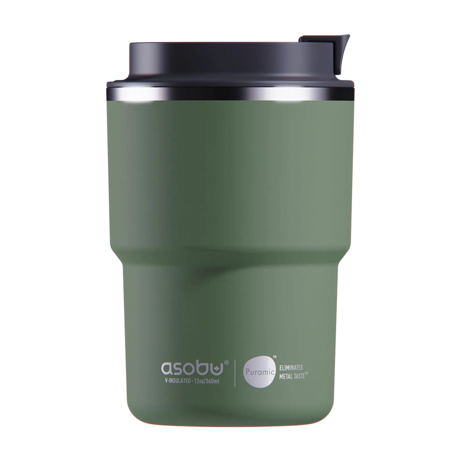 Asobu 12-Oz. Coffee Express Insulated Travel Mug, Basil Green