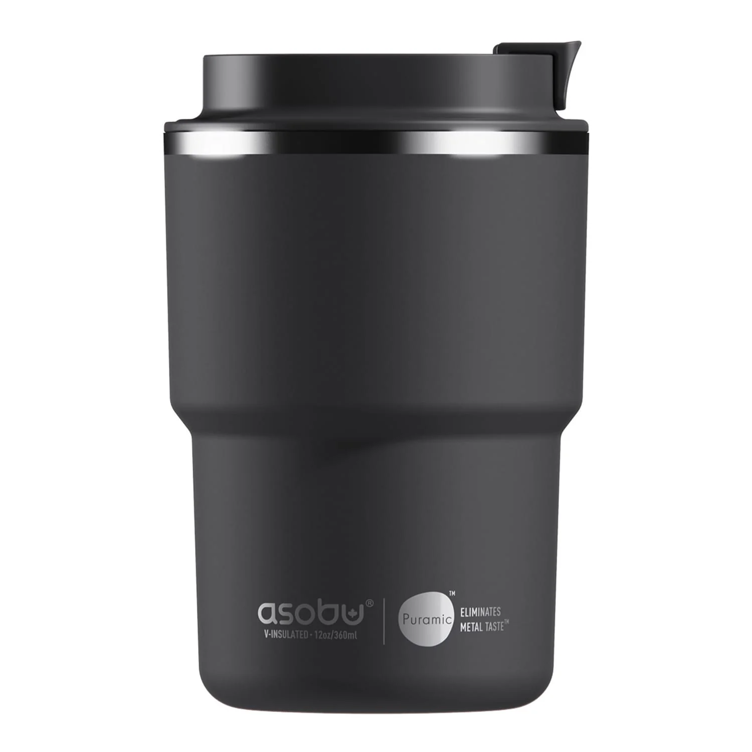 Asobu 12-Oz. Coffee Express Insulated Travel Mug, Black