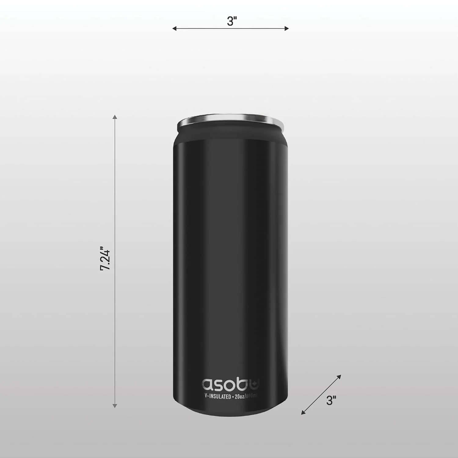 Asobu FC4G Double-Walled Vacuum-Insulated Stainless Steel Multi-Can Cooler Sleeve with Reusable Pocket Straw, Blue - Image 5