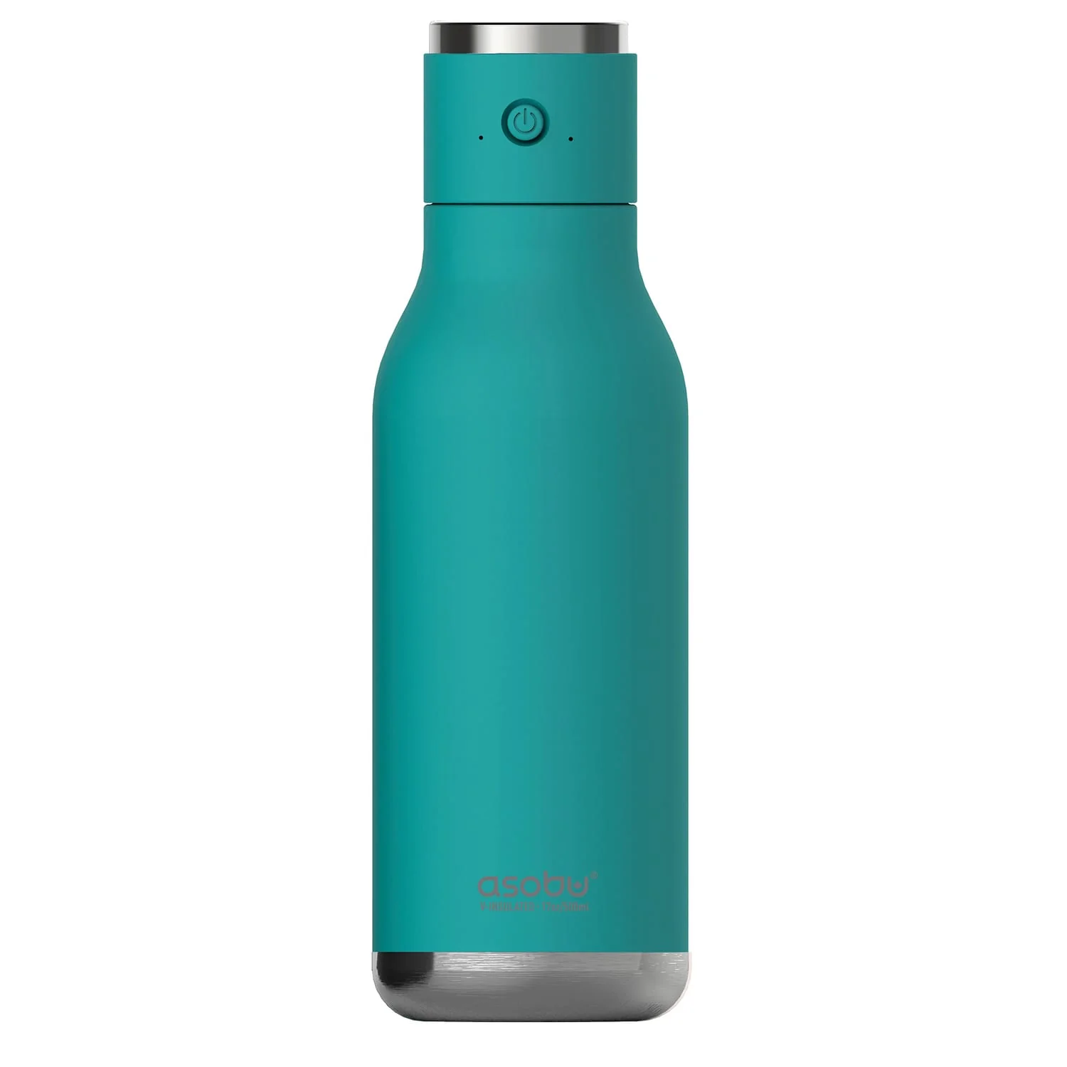 Asobu Insulated Water Bottle with Wireless Connection Speaker, Teal - Image 3