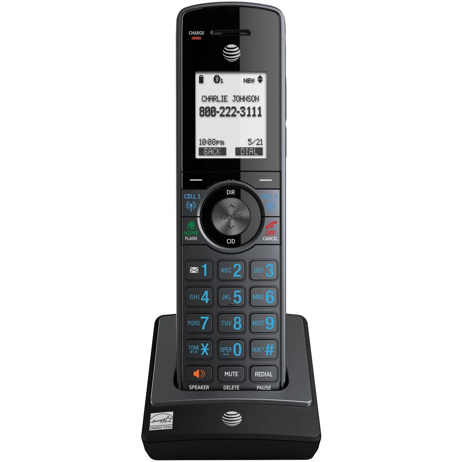 AT&T Cordless Phone Accessory Handset for AT&T Connect-to-Cell CLP99387 and CLP99587