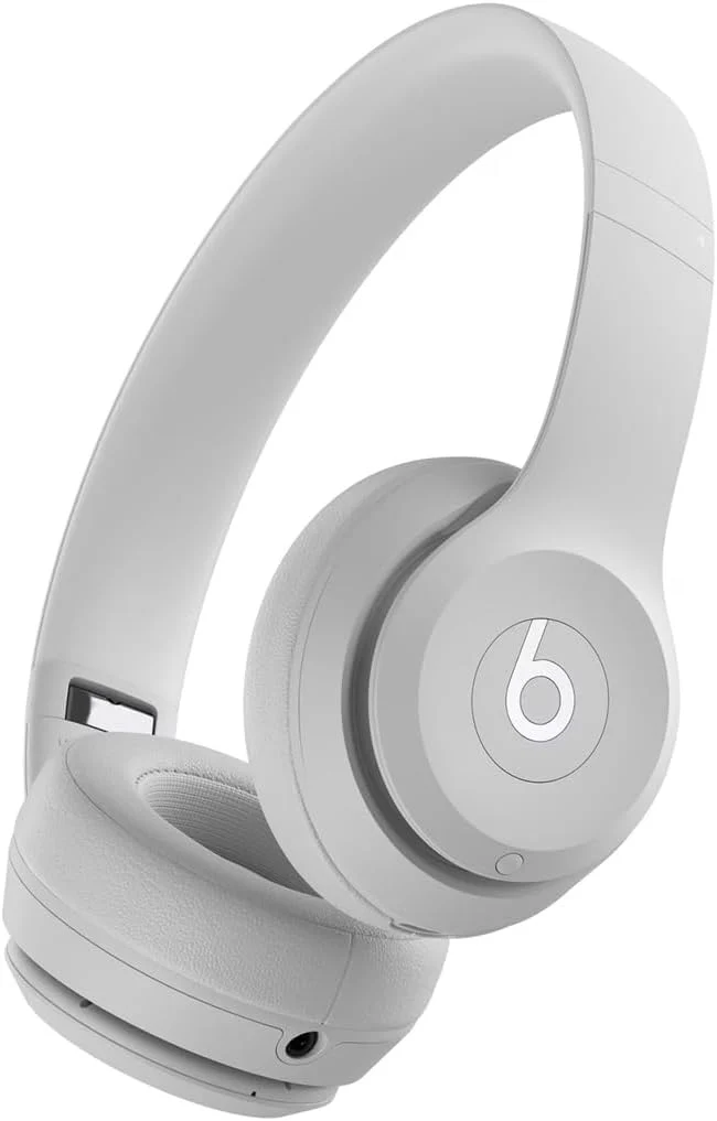 Beats Solo 4 Wireless On-Ear Headphones, Apple & Android Compatible, Up to 50 Hours of Battery Life, Drenched Gray - Image 3