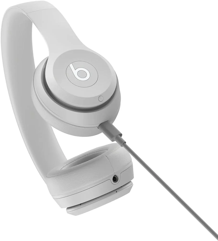Beats Solo 4 Wireless On-Ear Headphones, Apple & Android Compatible, Up to 50 Hours of Battery Life, Drenched Gray - Image 7