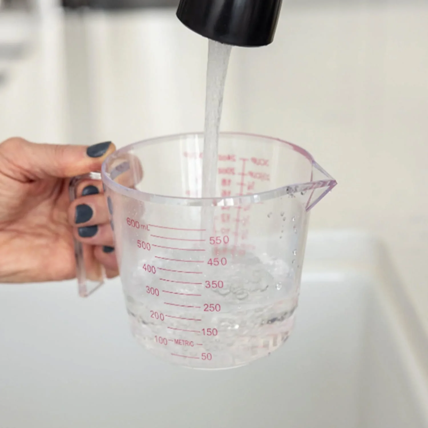 Better Houseware 12-Oz. Clear Acrylic Measuring Cup with Handle, 12 Oz. - Image 2