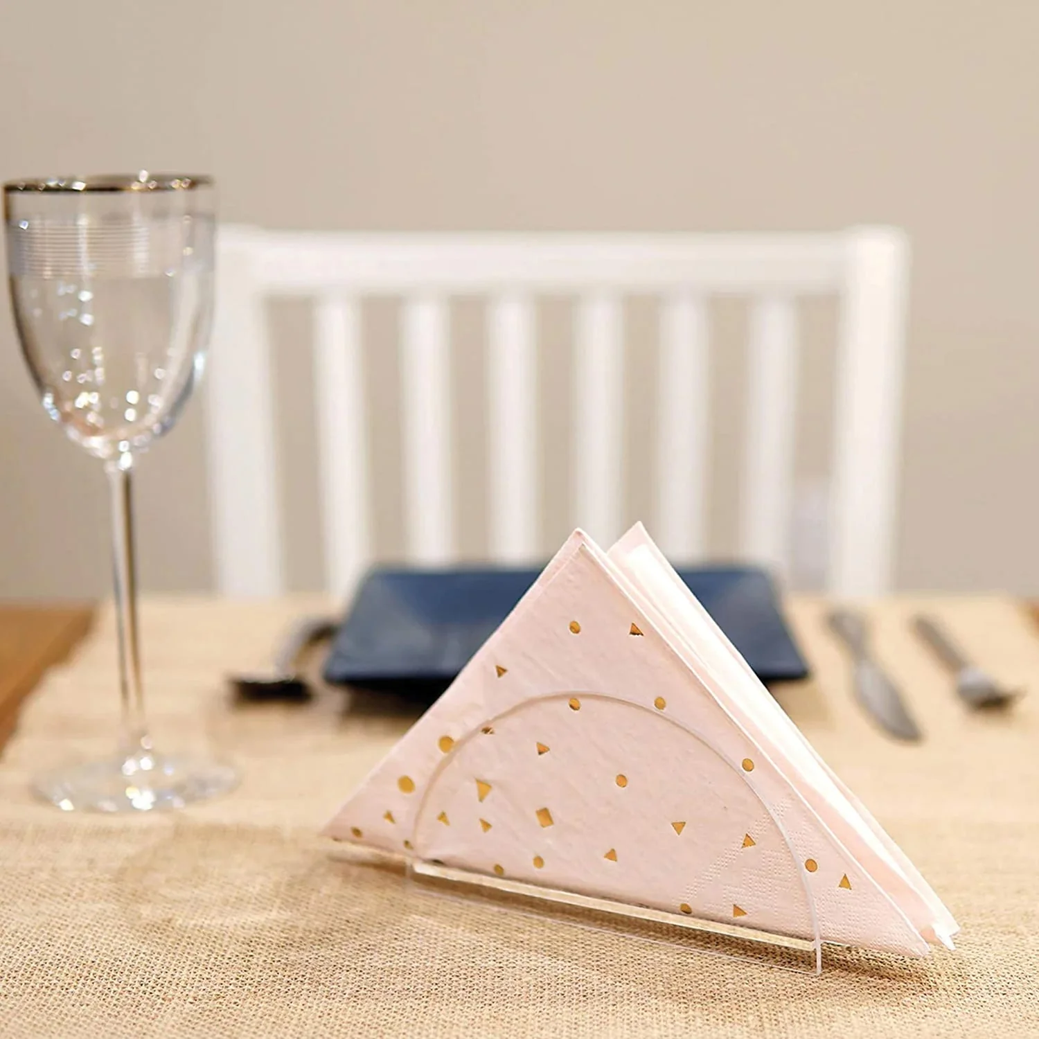 Better Houseware Acrylic Napkin Holder, Clear - Image 4
