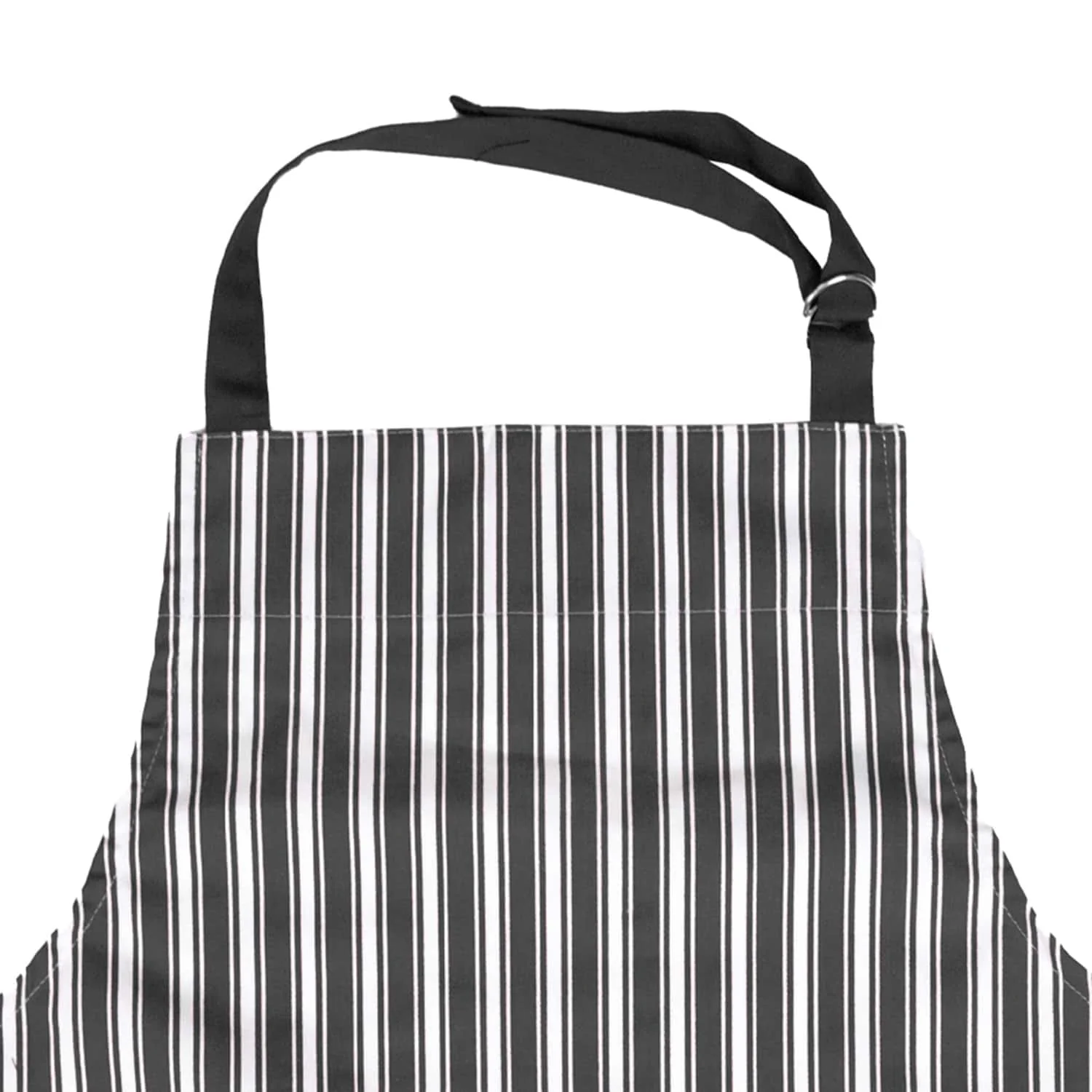 Better Houseware Adjustable Striped Apron, Black - Image 3