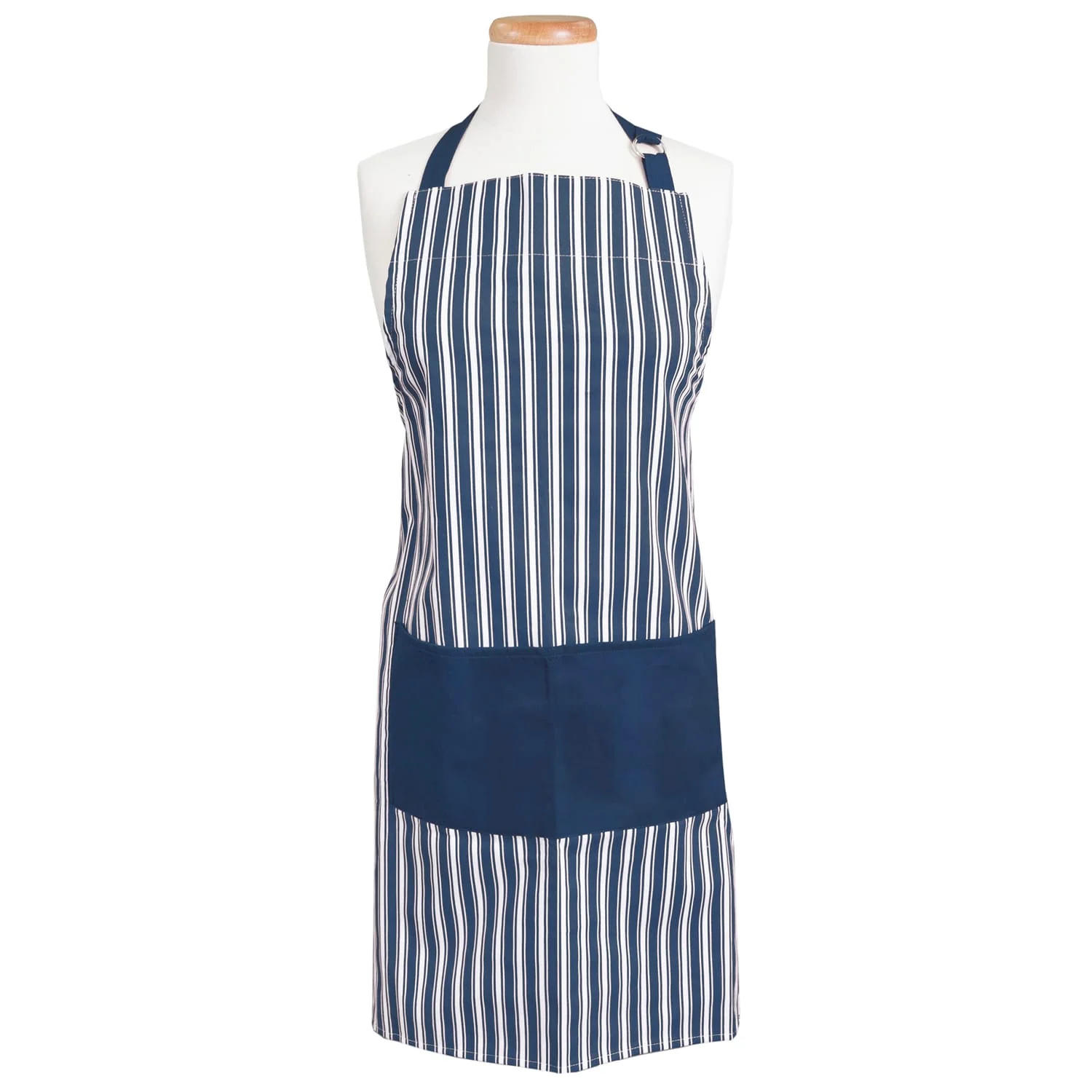 Better Houseware Adjustable Striped Apron, Blue - Image 5