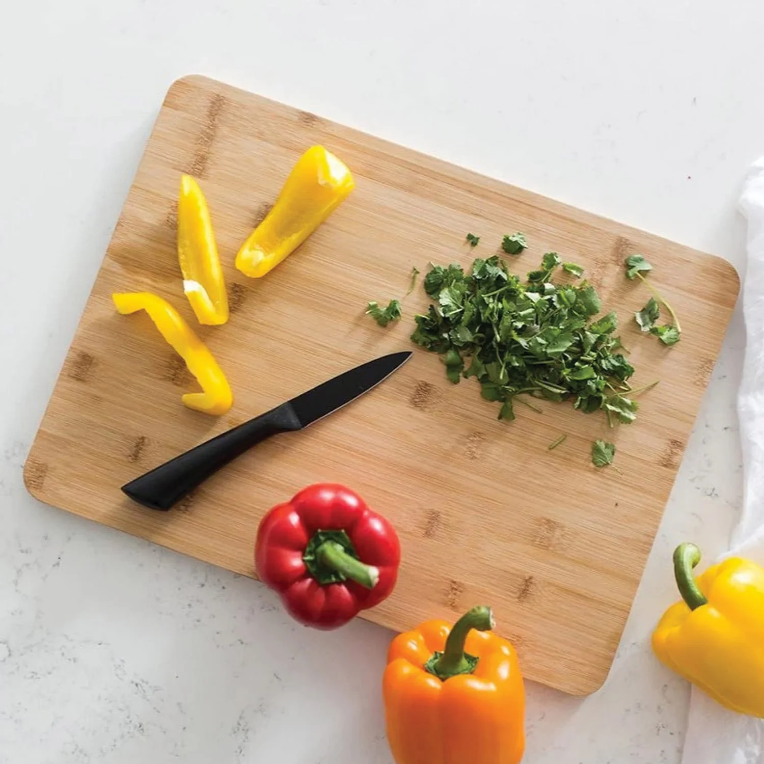 Better Houseware Bamboo Cutting Board, Small - Image 3