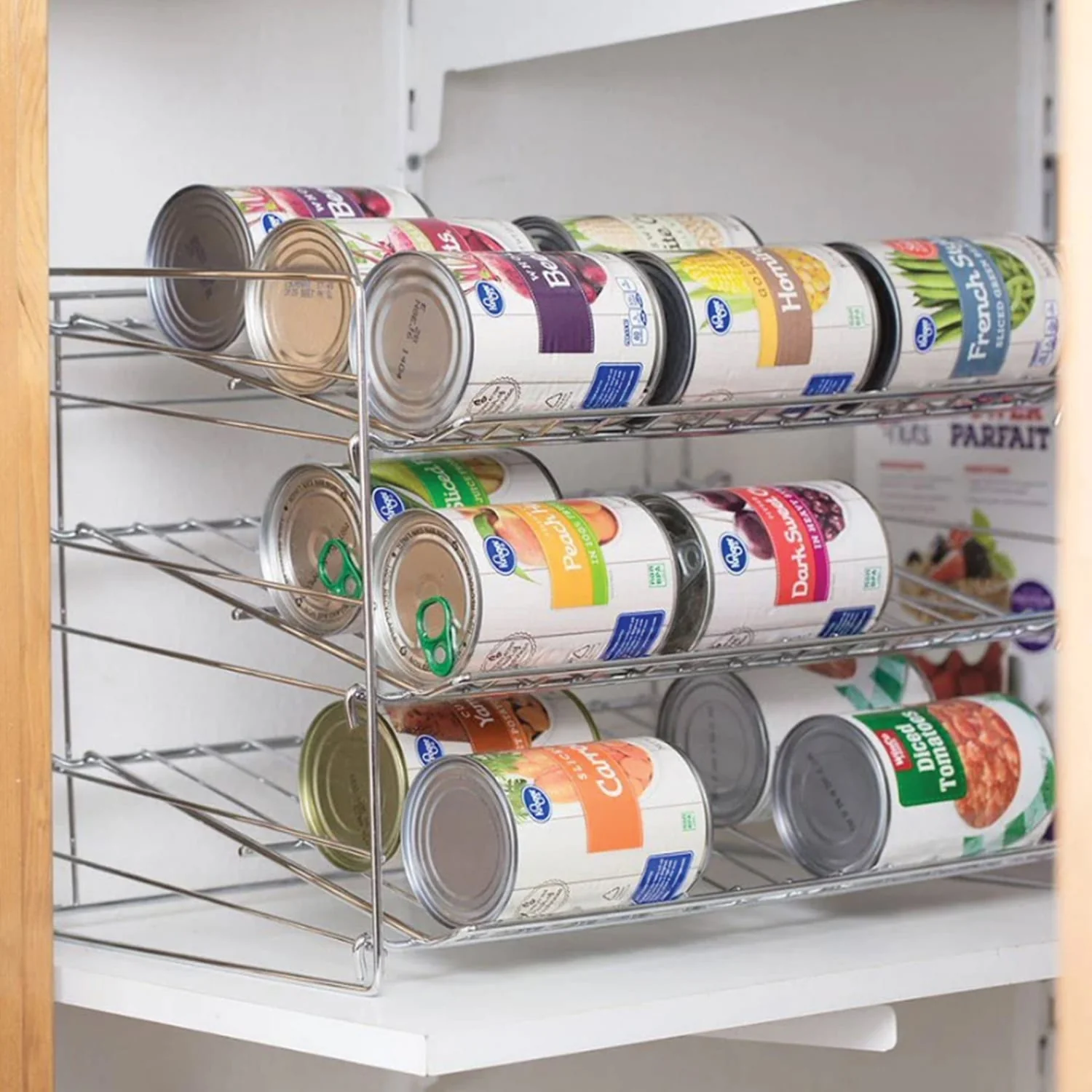 Better Houseware Can Organizer, Chrome - Image 5