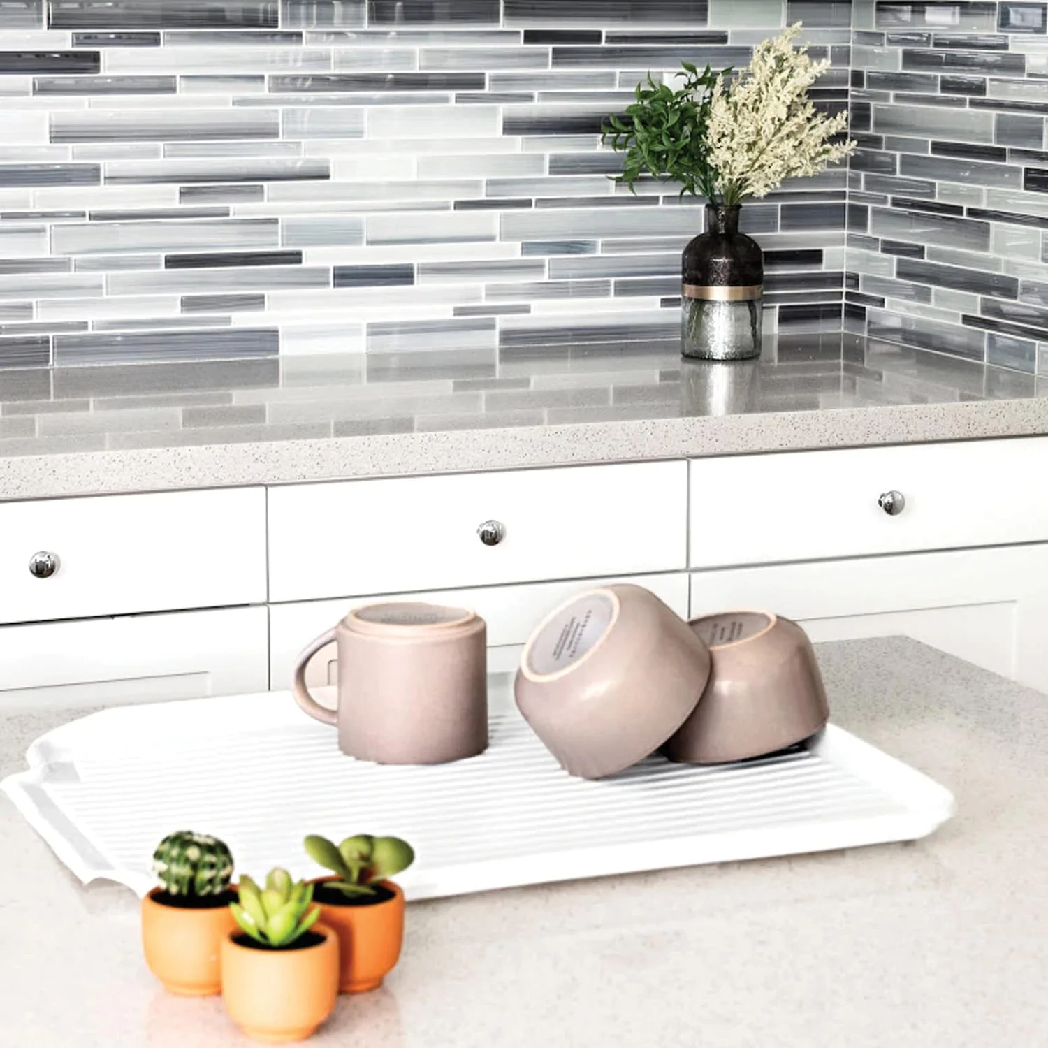 Better Houseware Dish Drain Board, Frosted - Image 5