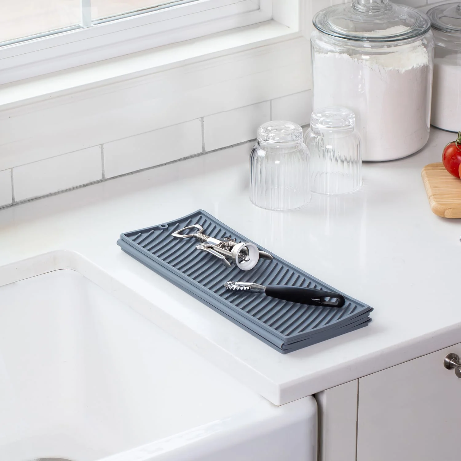 Better Houseware Expandable Silicone Drying Mat - Image 4