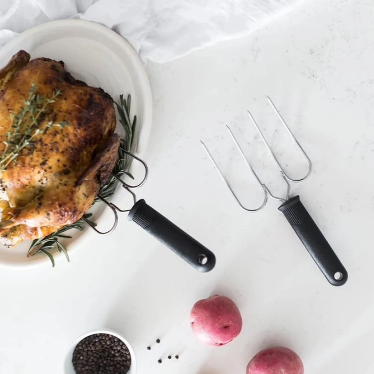 Better Houseware Meat Lifting Forks, Set of 2 - Image 2