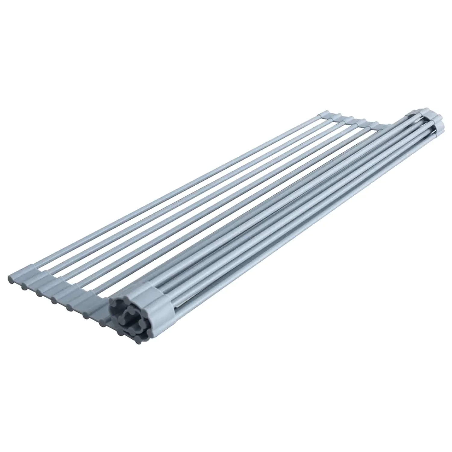 Better Houseware Over-the-Sink Roll-up Drying Rack, Gray