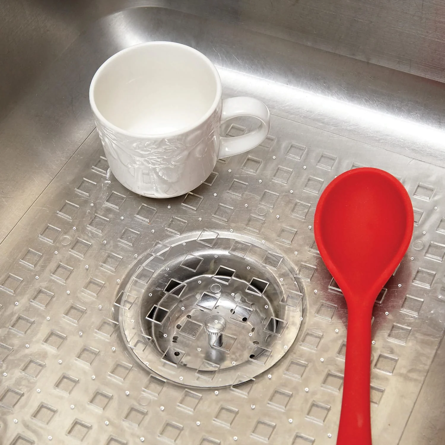 Better Houseware PVC Clear Sink Mat, Medium - Image 2