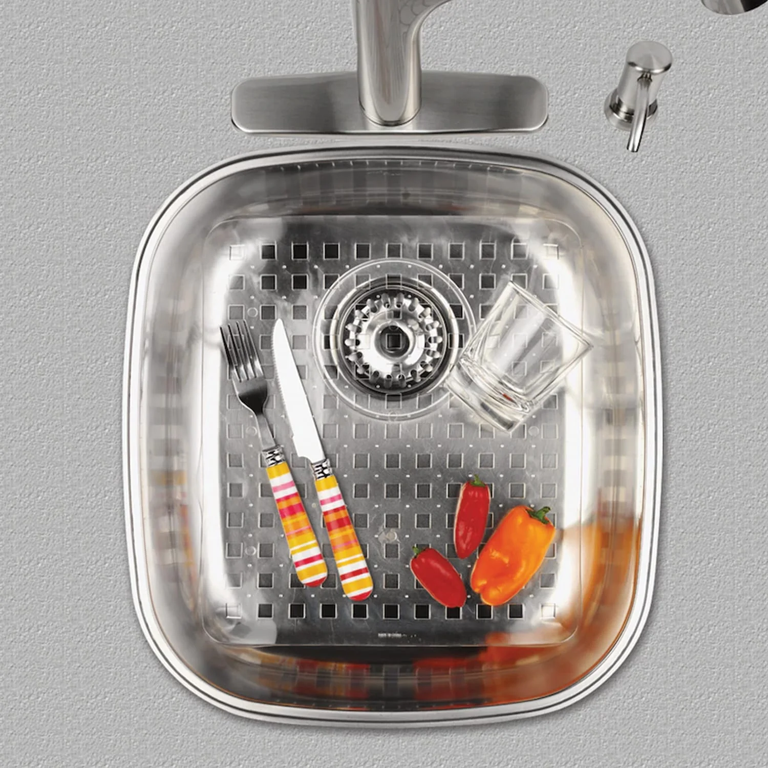 Better Houseware PVC Clear Sink Mat, Medium - Image 3