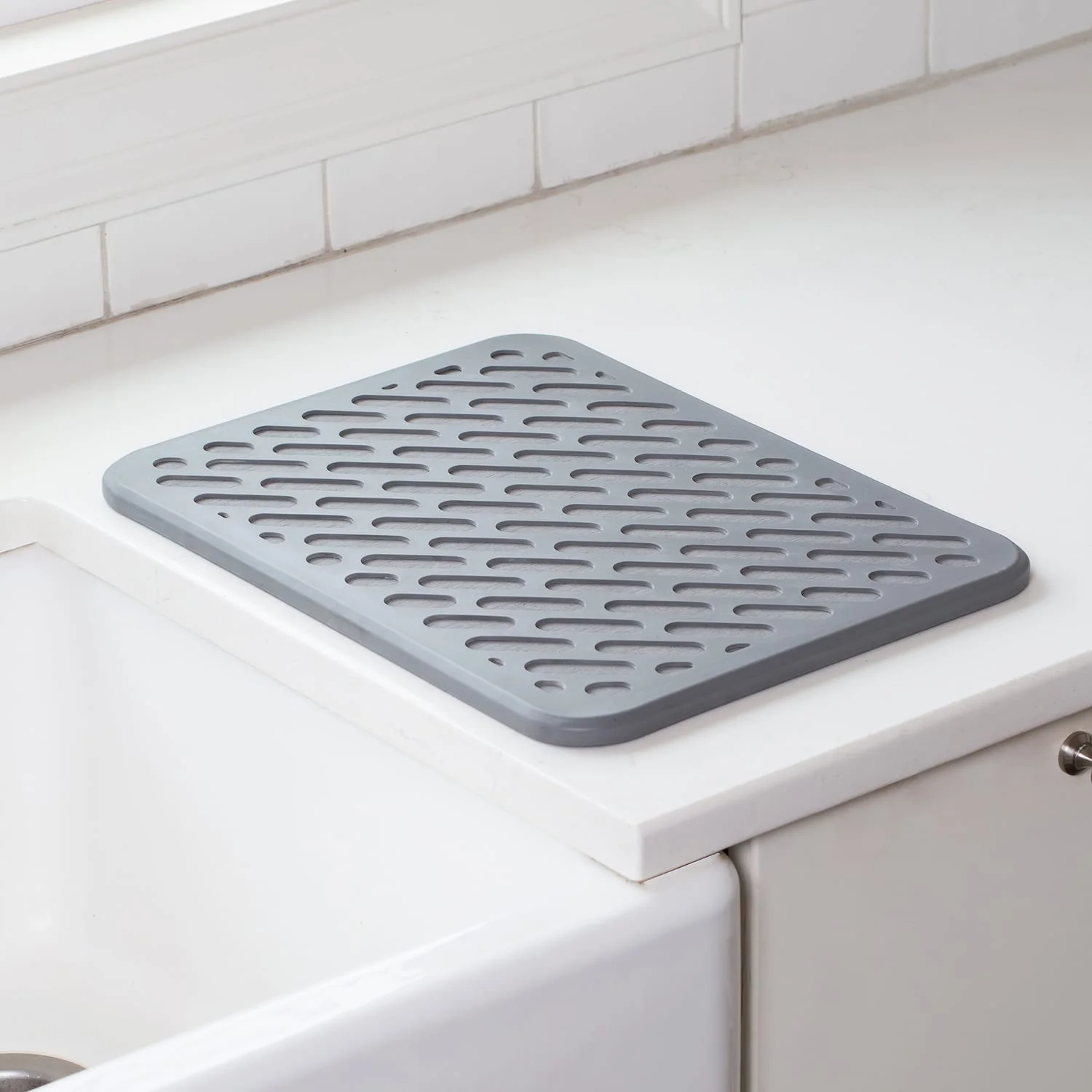 Better Houseware The Magic Stone and Silicone Quick-Dry Dish Mat - Image 4