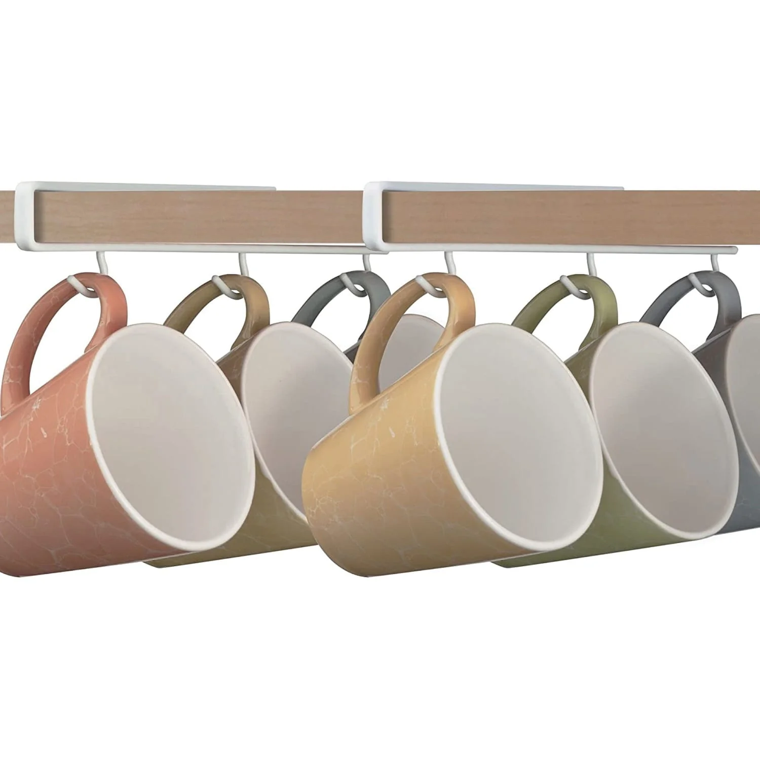 Better Houseware Undershelf Cup/Mug Hooks, Set of 2 - Image 4
