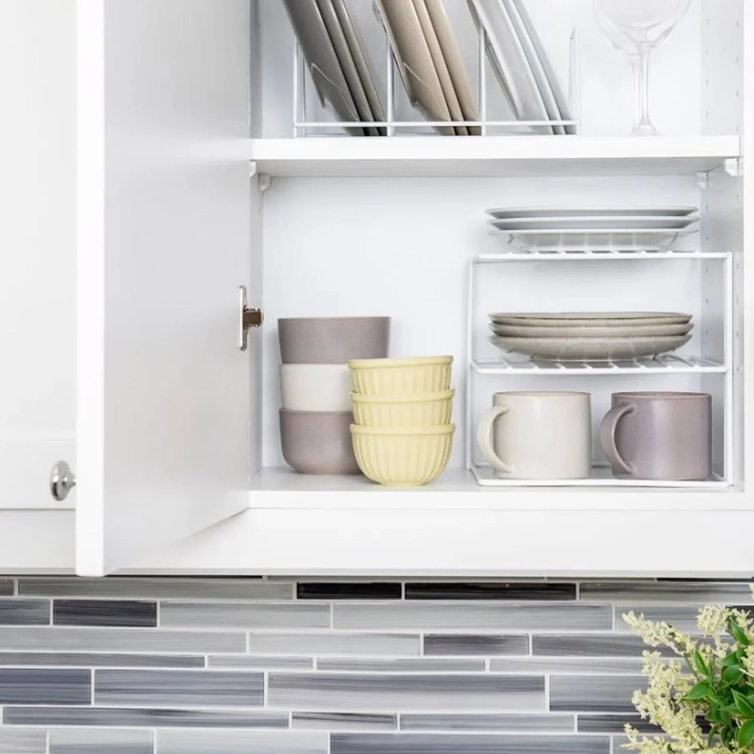 Better Houseware White-Coated Steel Corner Storage Rack - Image 3